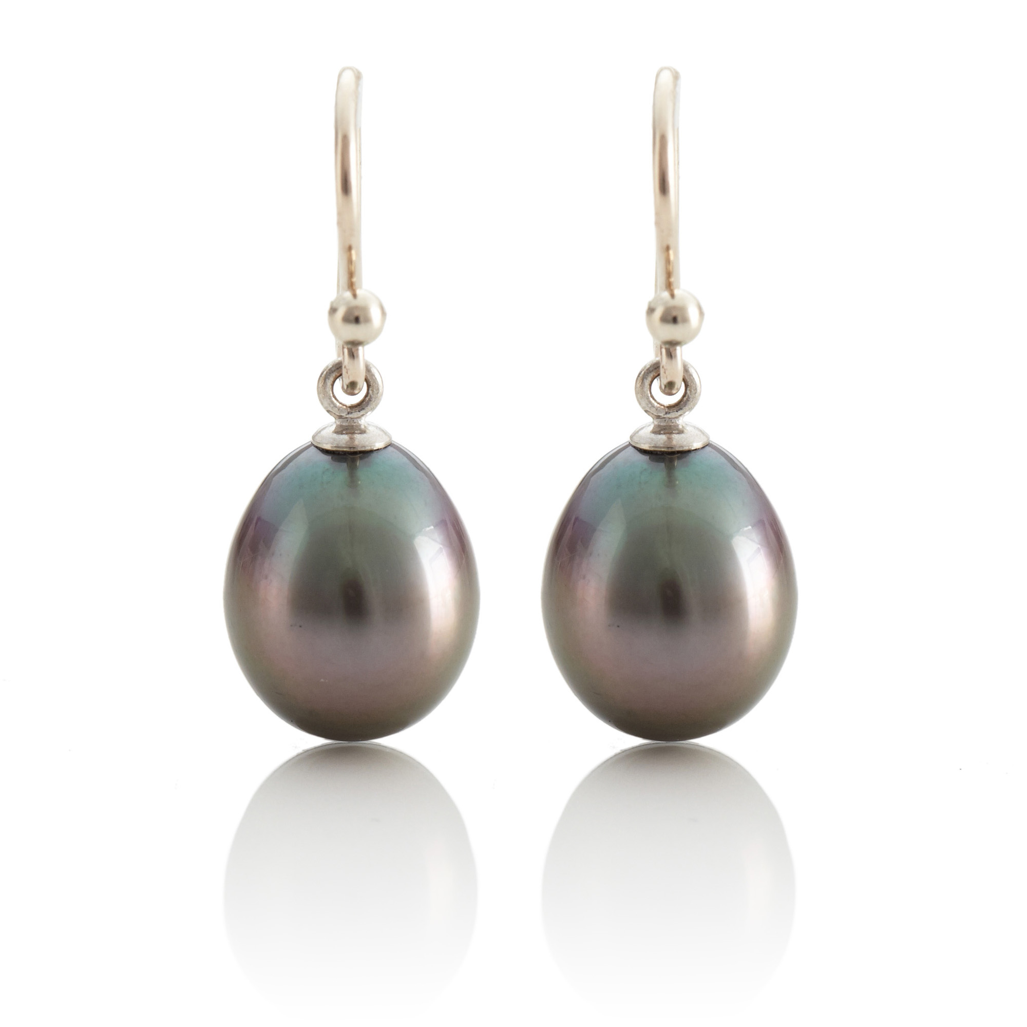 Gump's Tahitian Cultured Pearl Drop Earrings Gump's