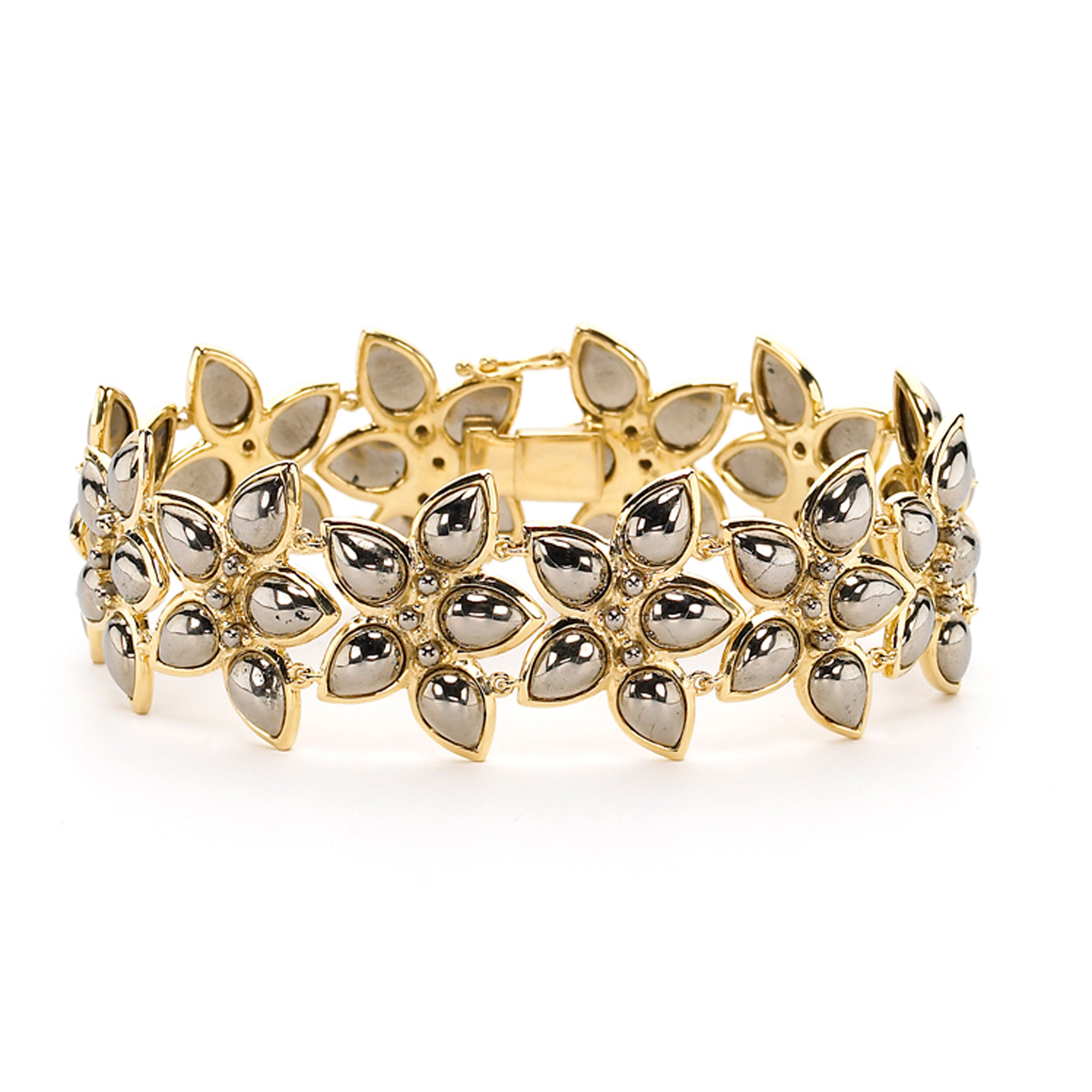 Elizabeth Showers Gold & Pyrite Mariposa Bracelet Gump's