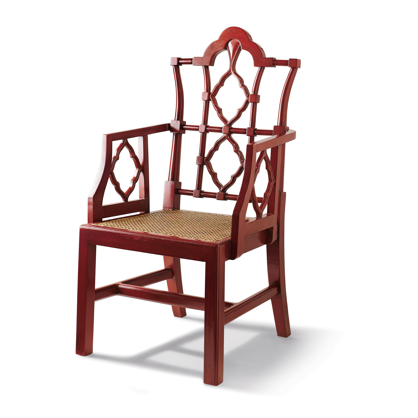 Red Addison Openwork Chair Gump's