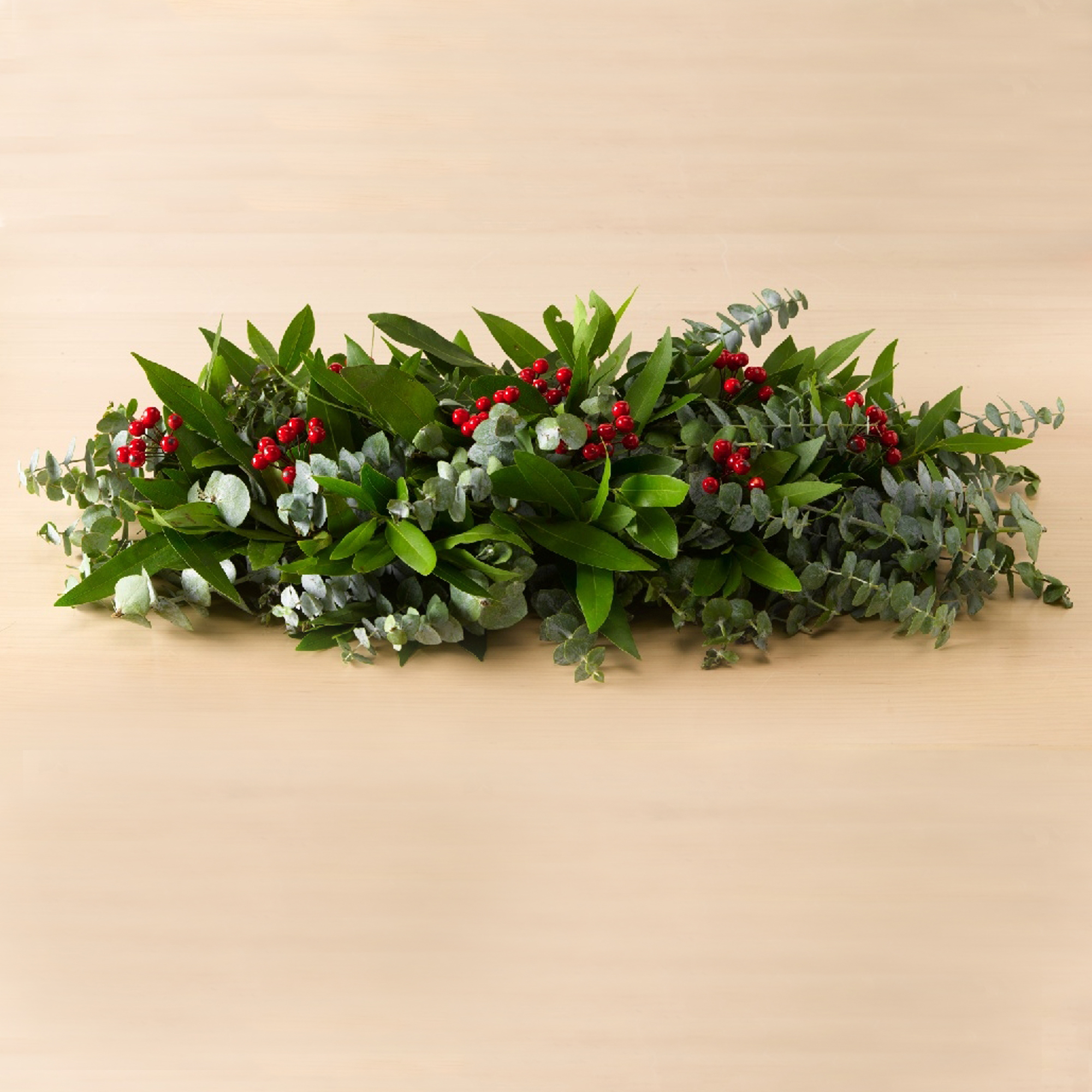 Fresh Eucalyptus Berry Centerpiece Gump's