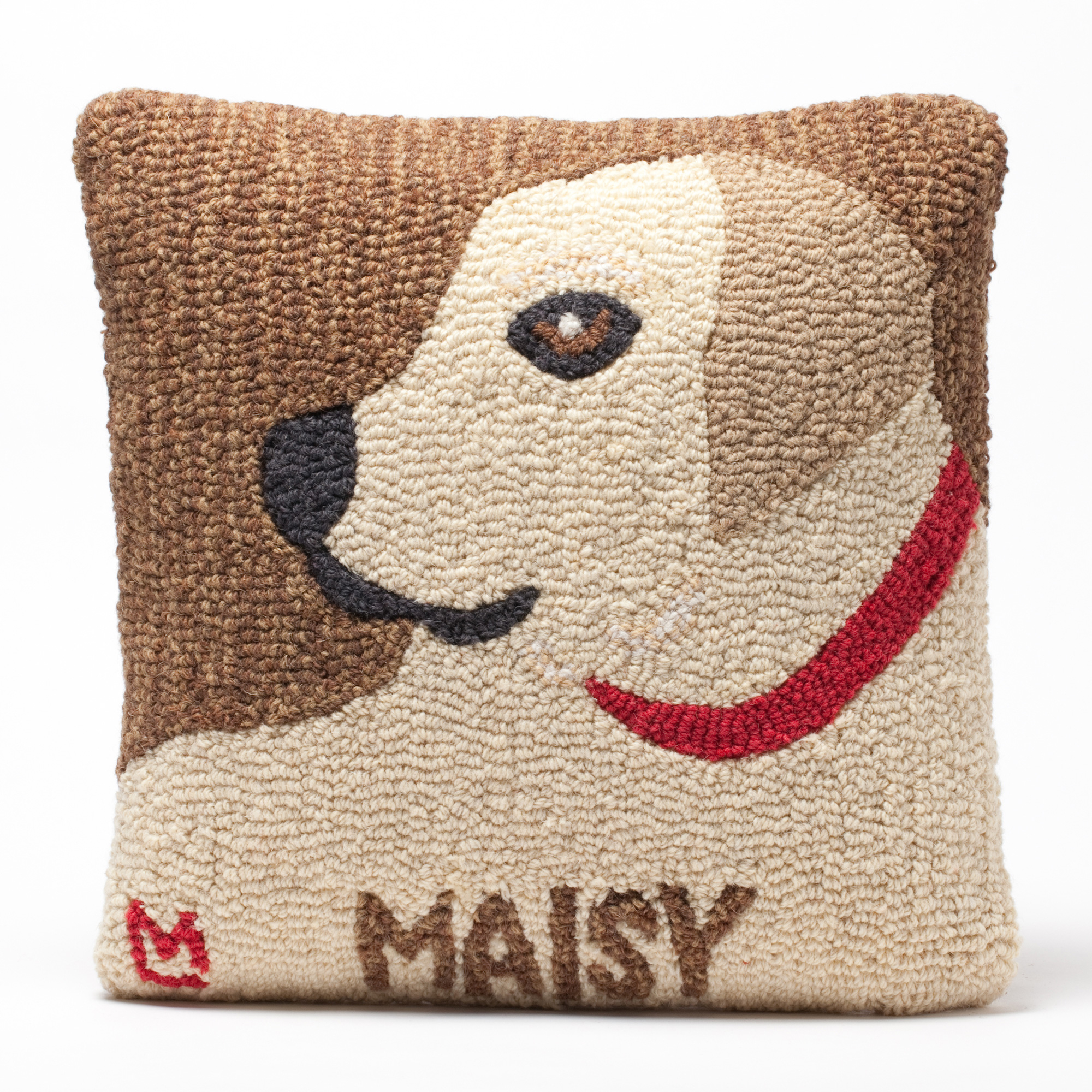 dog on a pillow