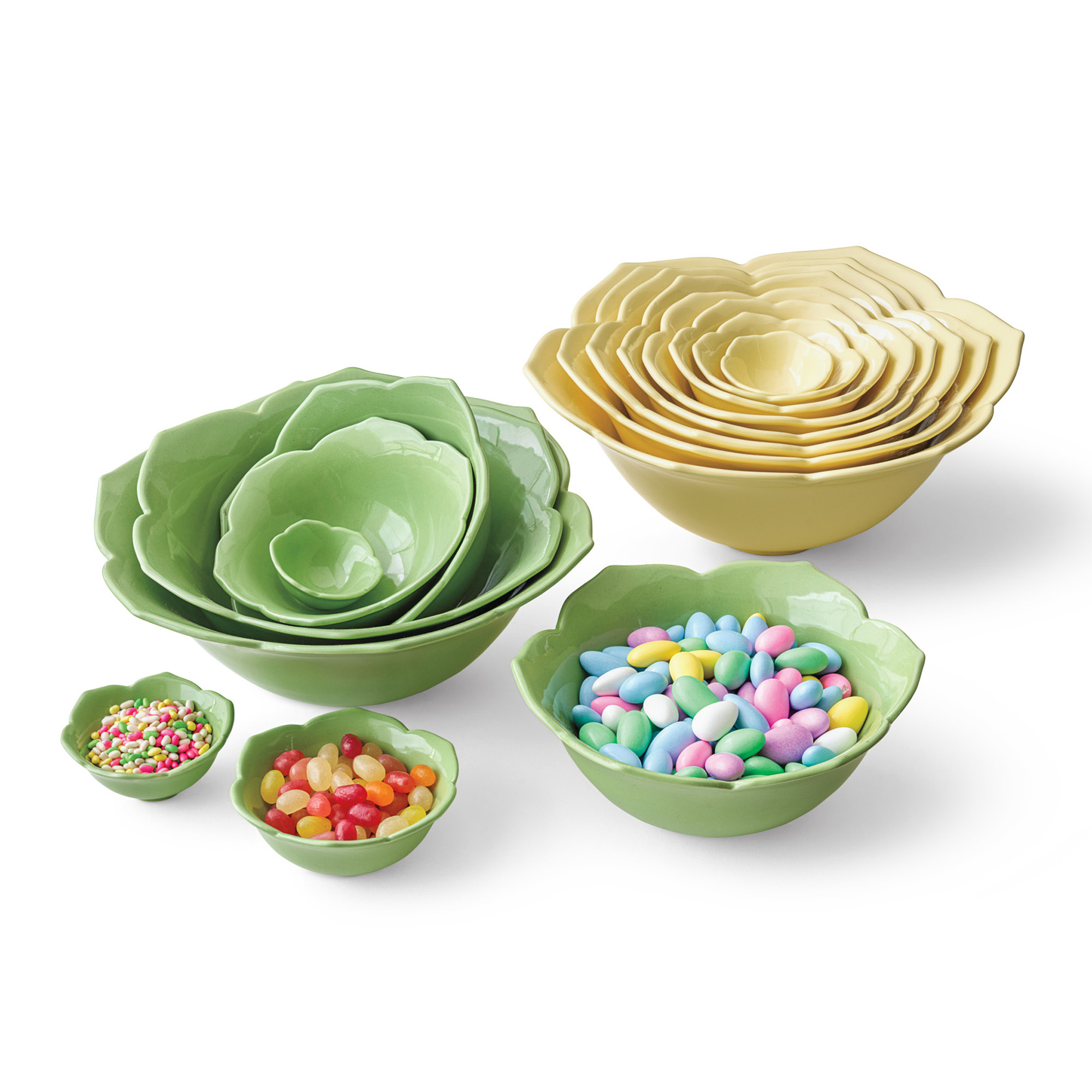 Nesting Lotus Bowls Gump's