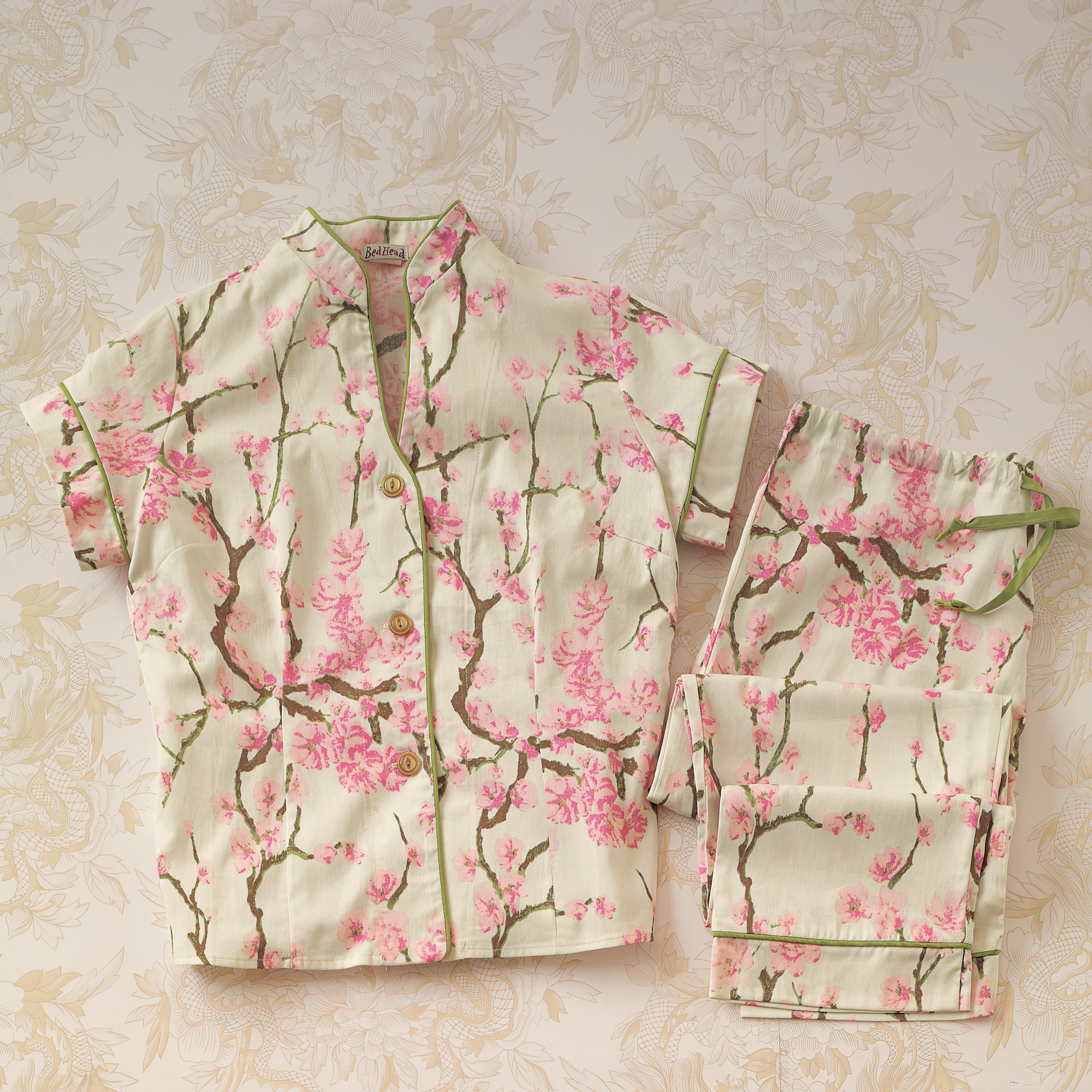 Cherry Blossom Pajamas Gump's