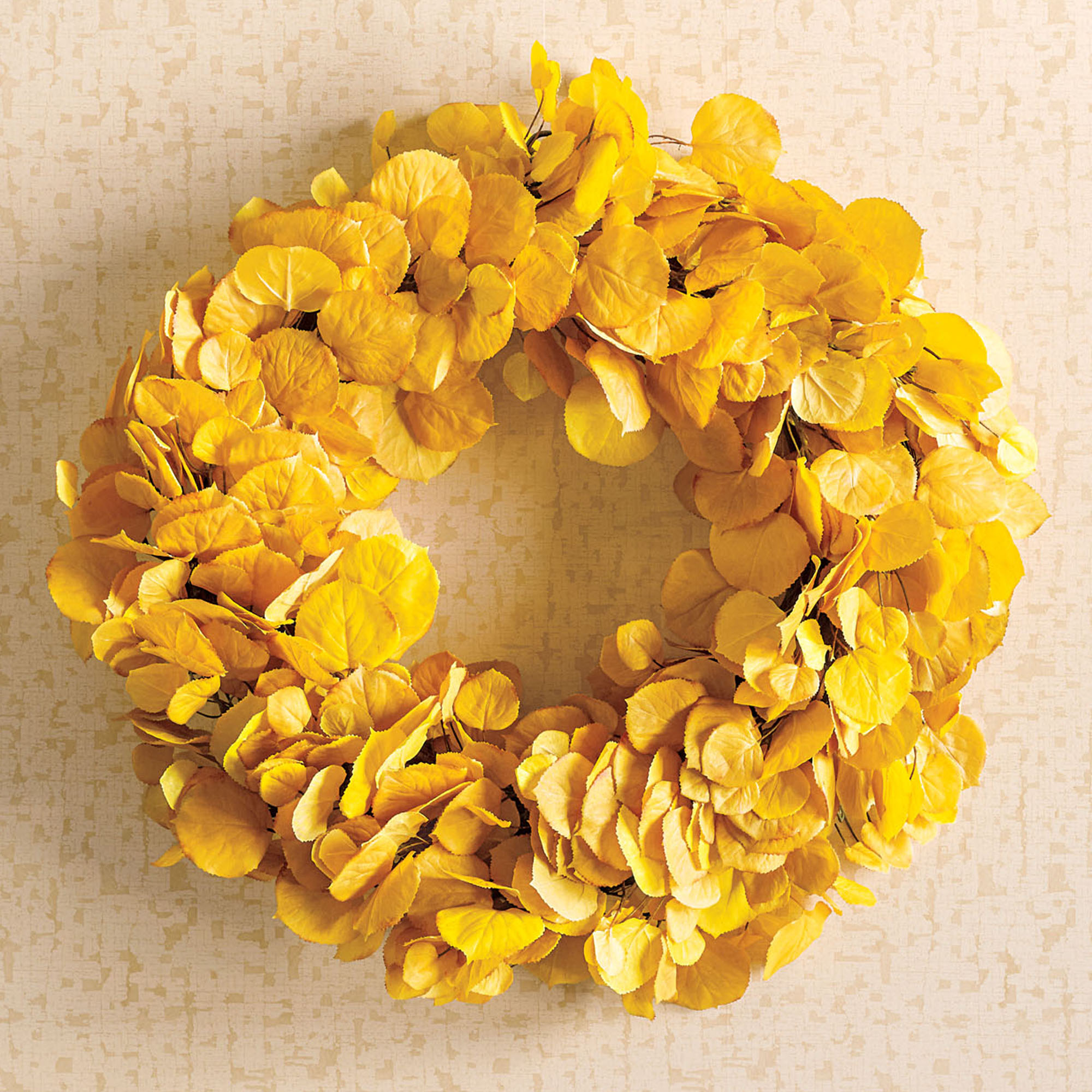 Aspen Leaf Wreath | Gump’s