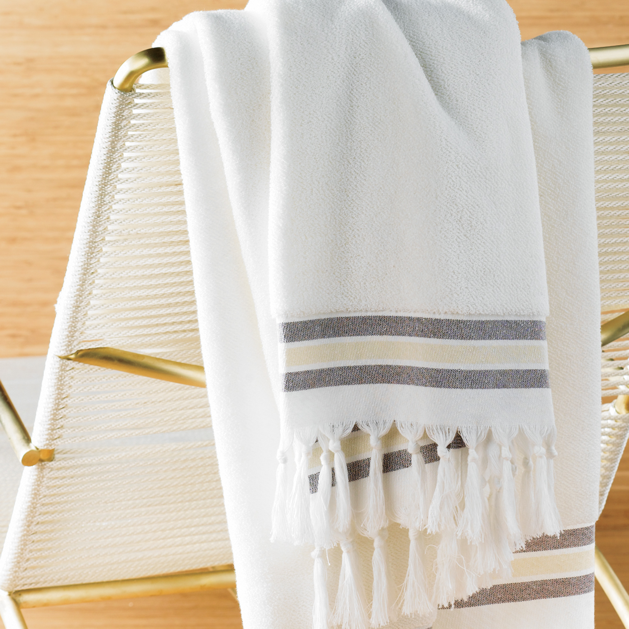 Fringed Spa Bath Sheet