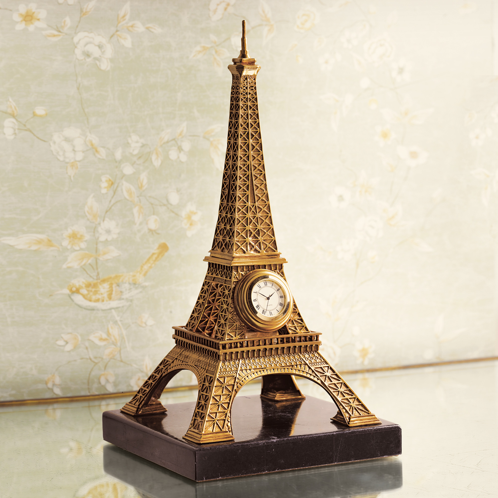Eiffel Tower Clock Gump's