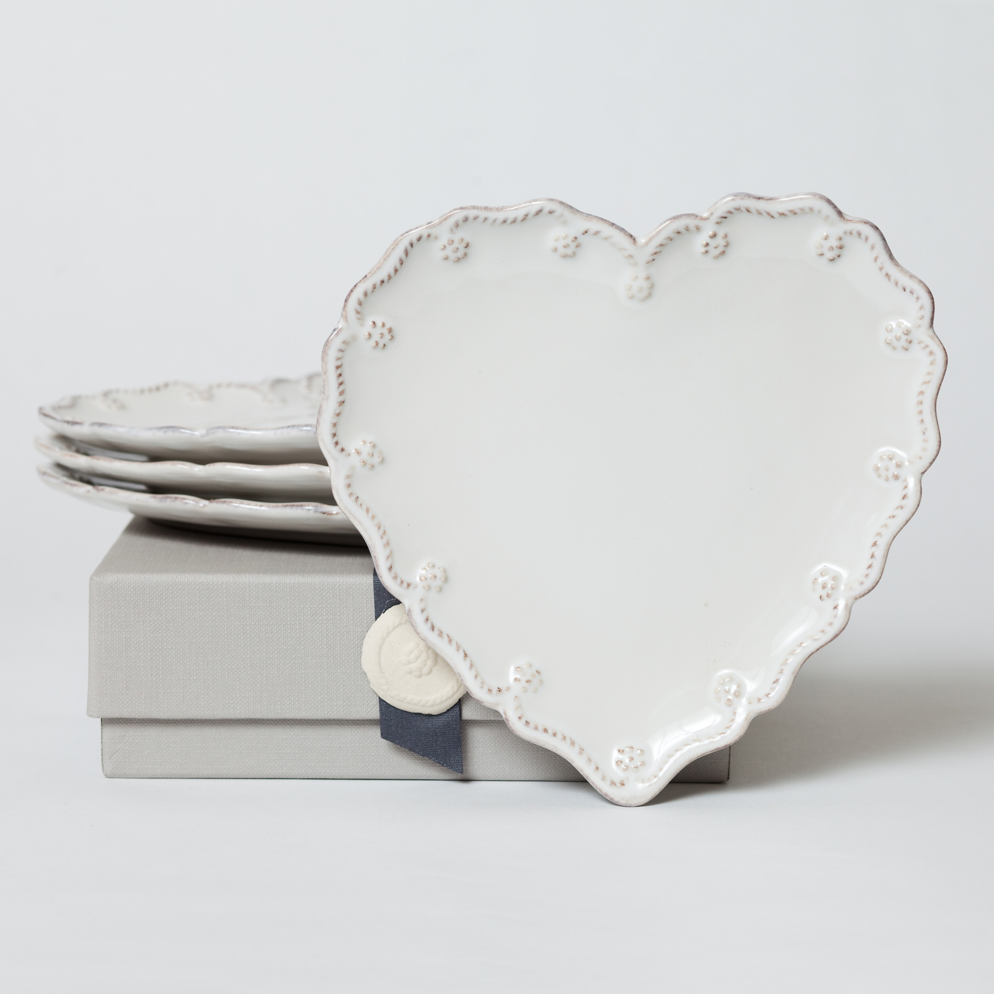 Juliska Heart Canape Plates Gump's