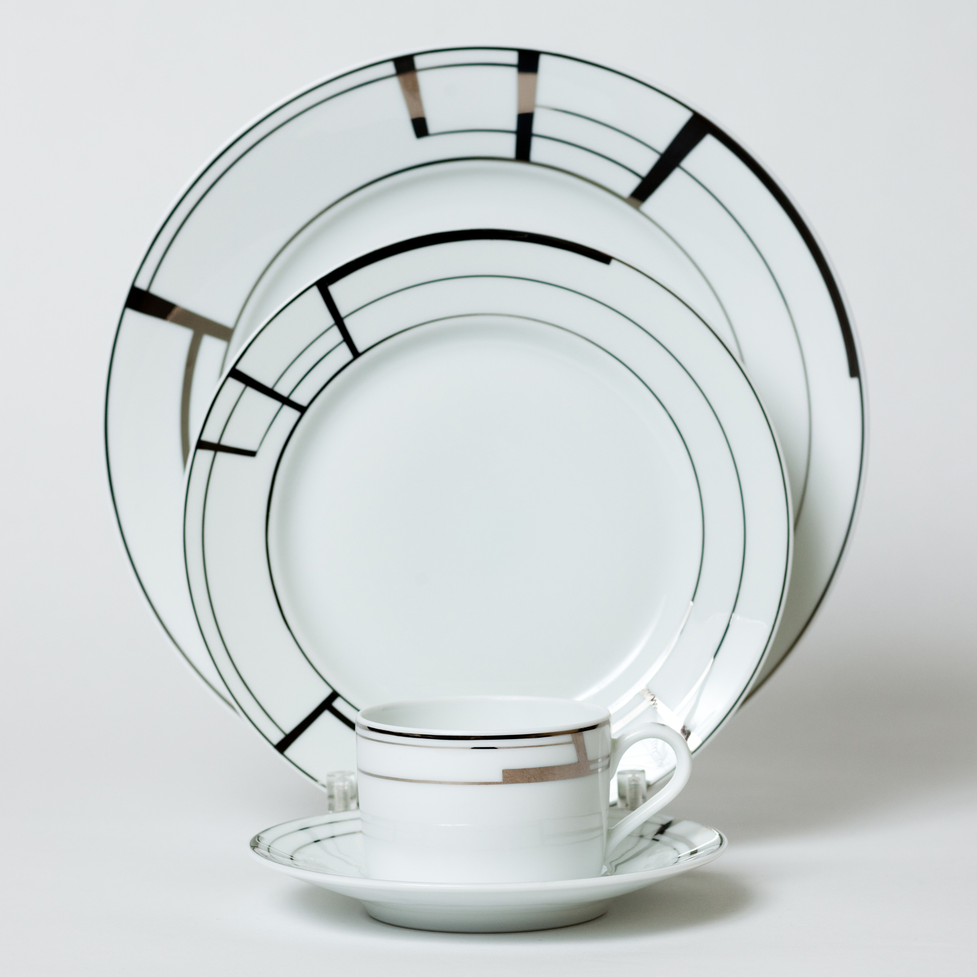 Puiforcat China Art Deco Dinnerware Gump's