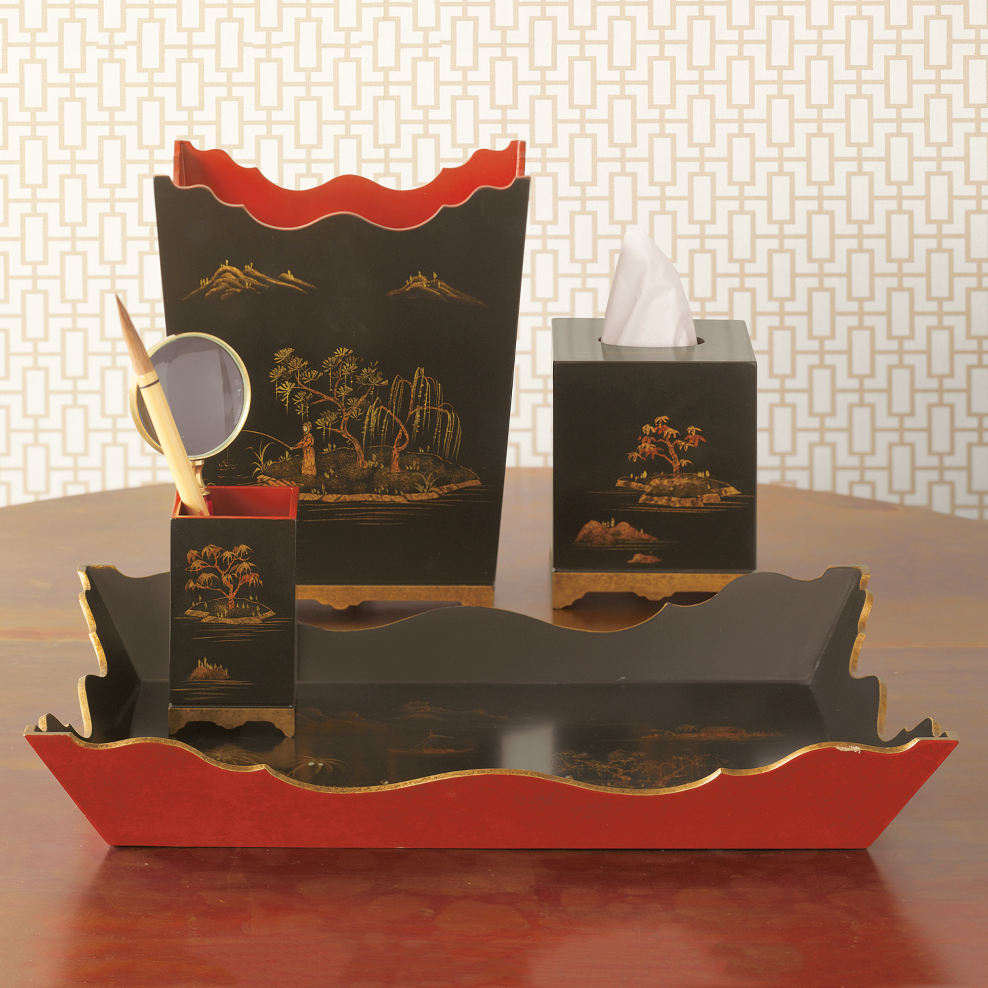 Chinoiserie Desk Accessories Gump's