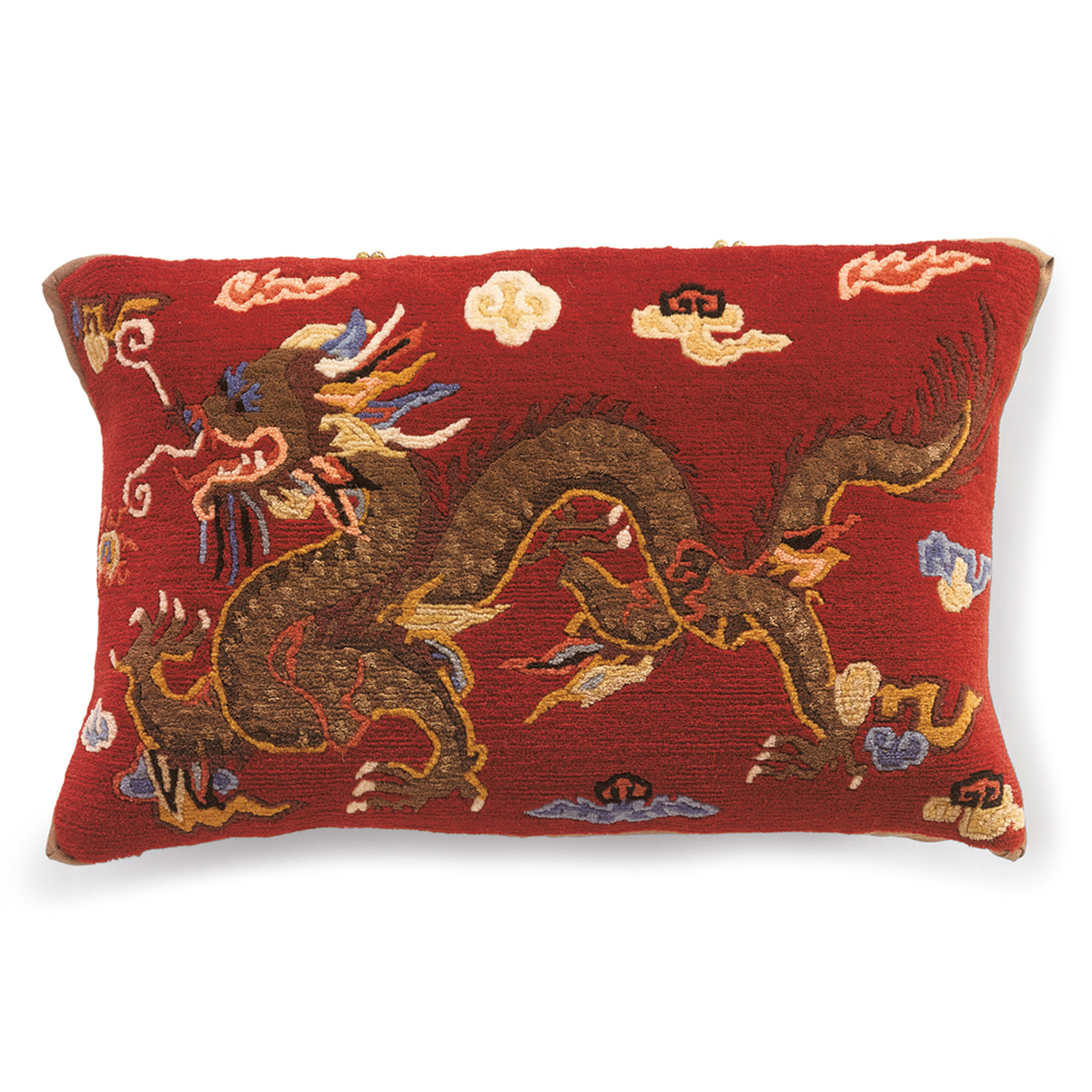 plush dragon pillow
