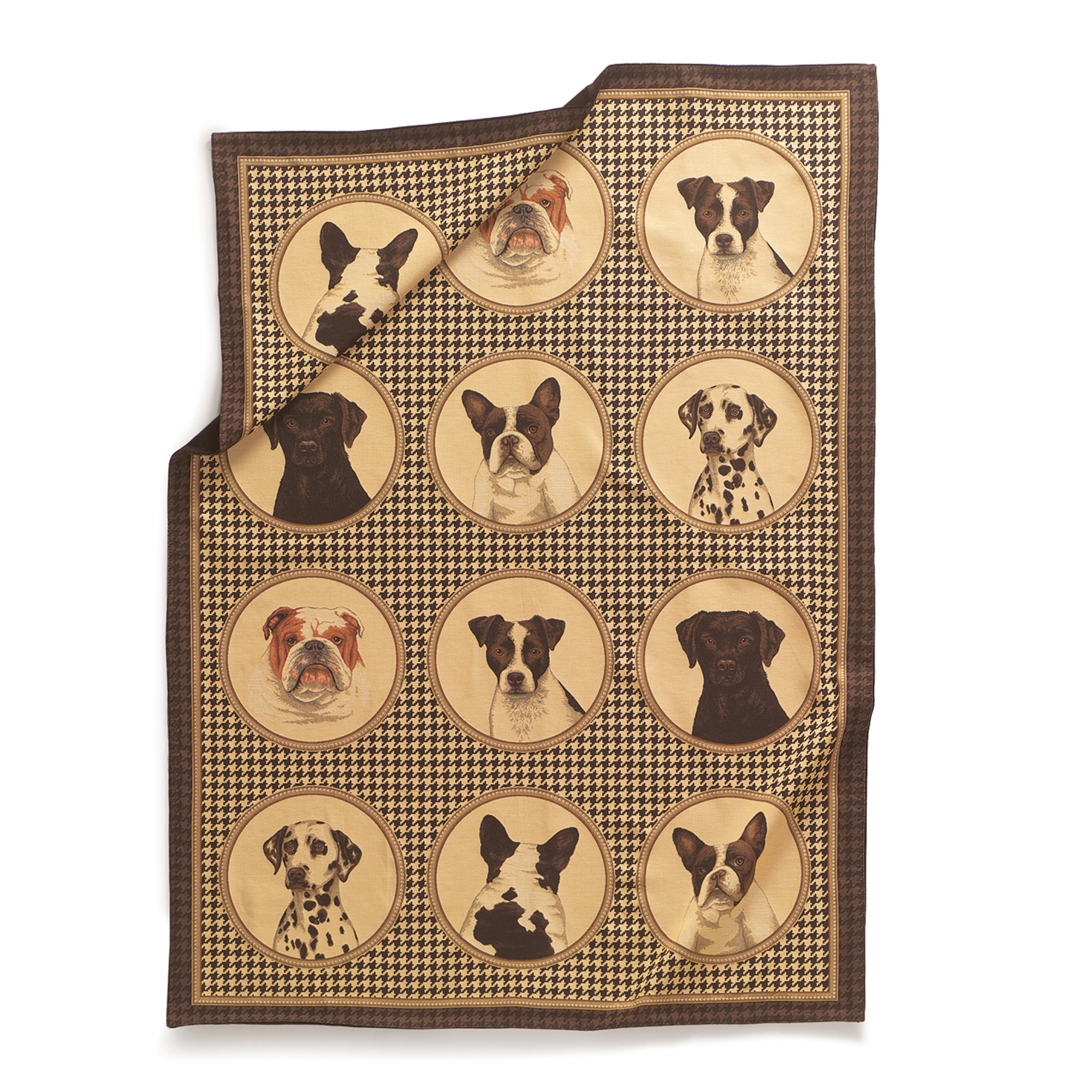 Houndstooth Dog Throw Gump's