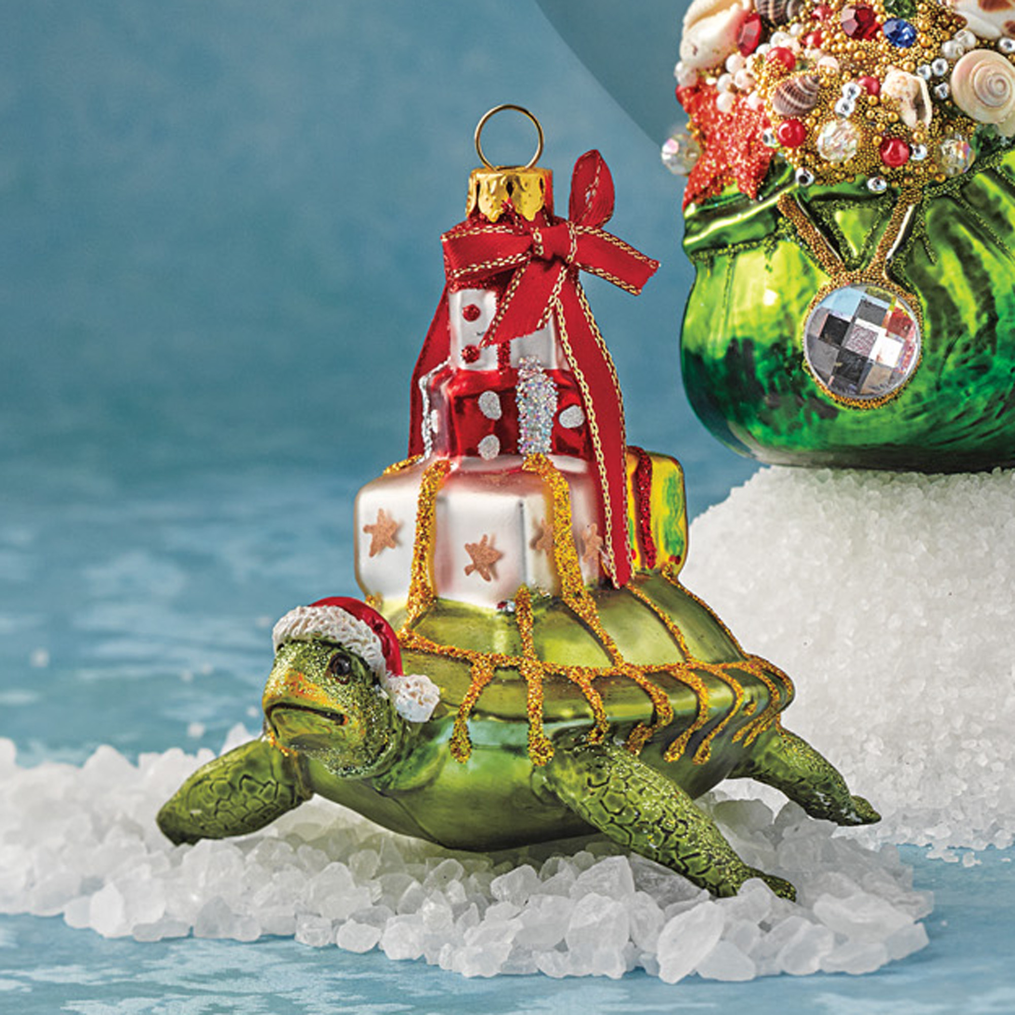 Turtle Christmas Ornaments 