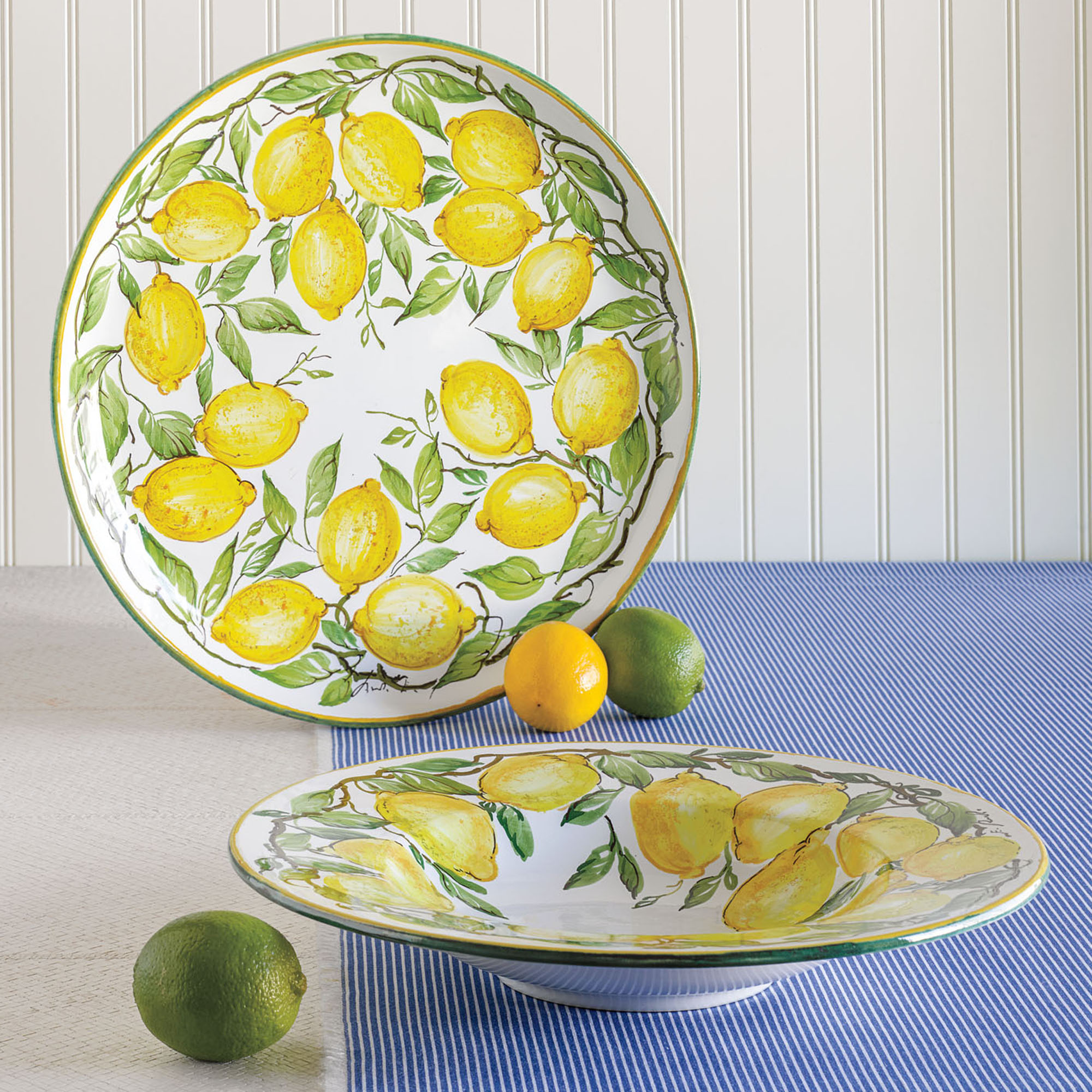 Italian Ceramic Lemon Serveware Gump's