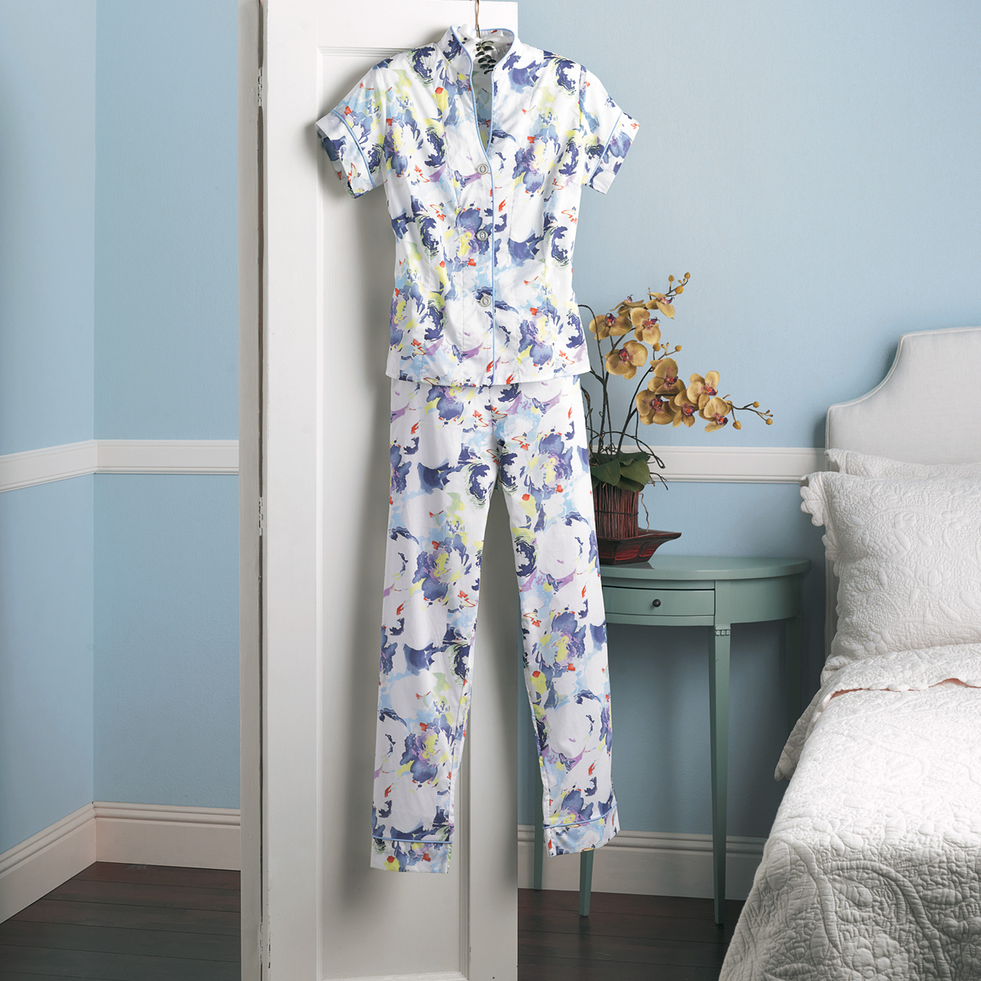 Watercolor Liberty Of London Pajamas Gump's
