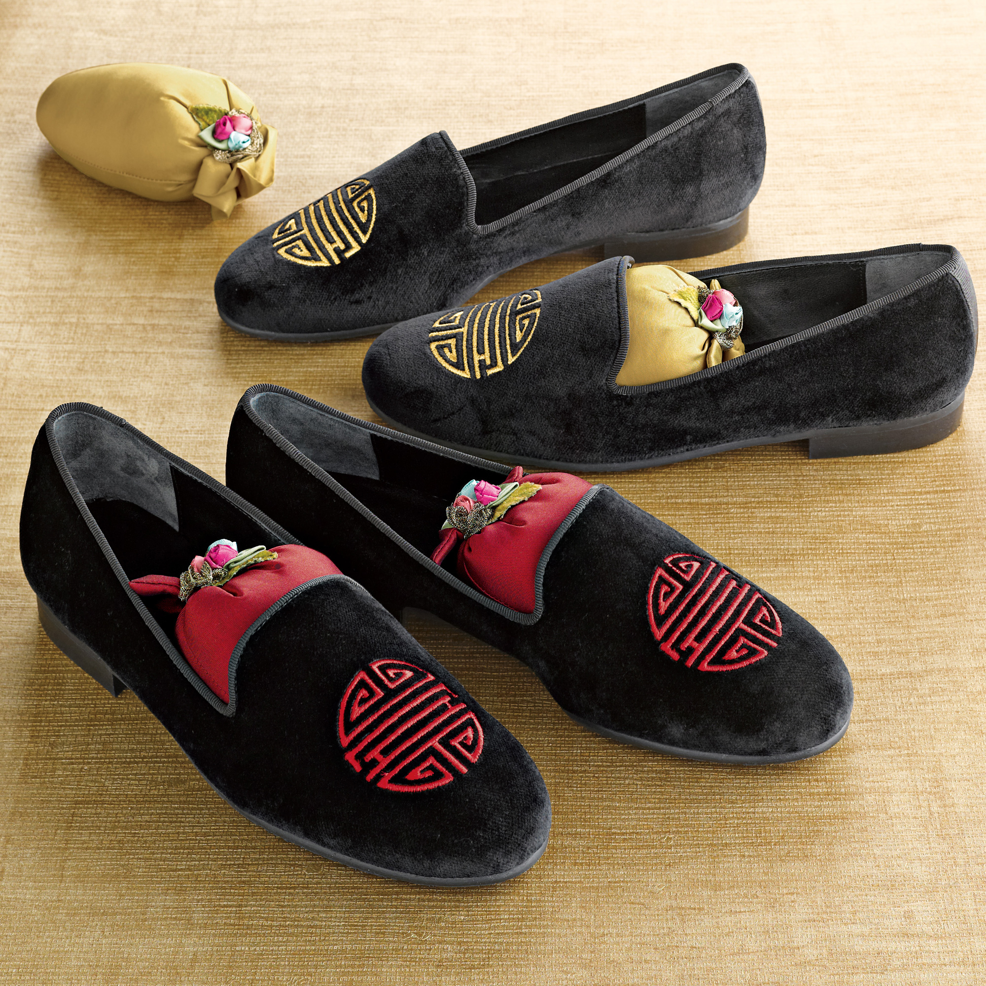 Velvet Shou Loafers