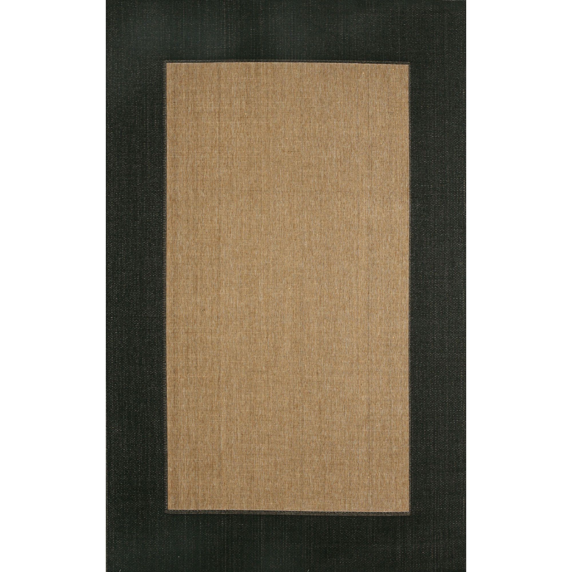 Tropez Black Border IndoorOutdoor Rug Gump's