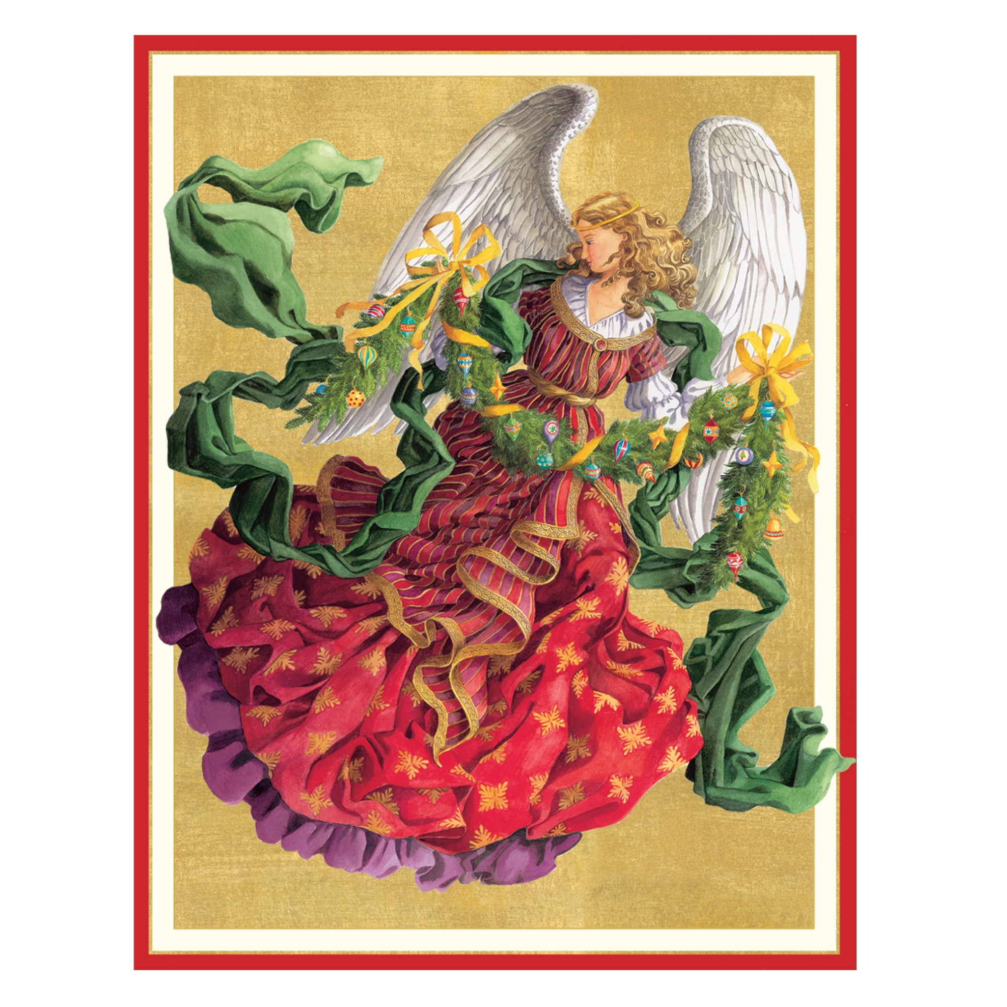 Caspari Victorian Angel Cards Set Of 32 Gump s