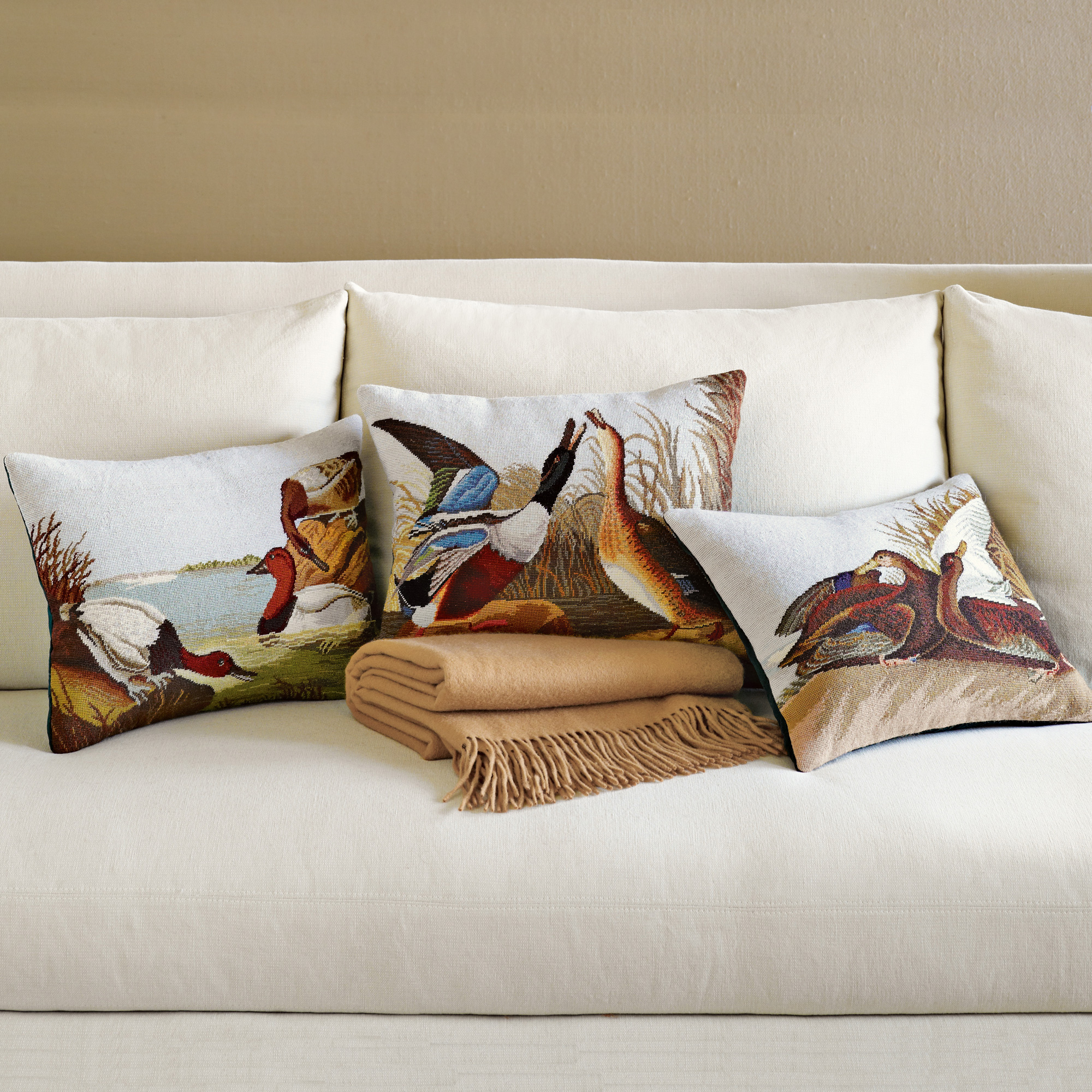 Canadian Ducks Pillow Gump's