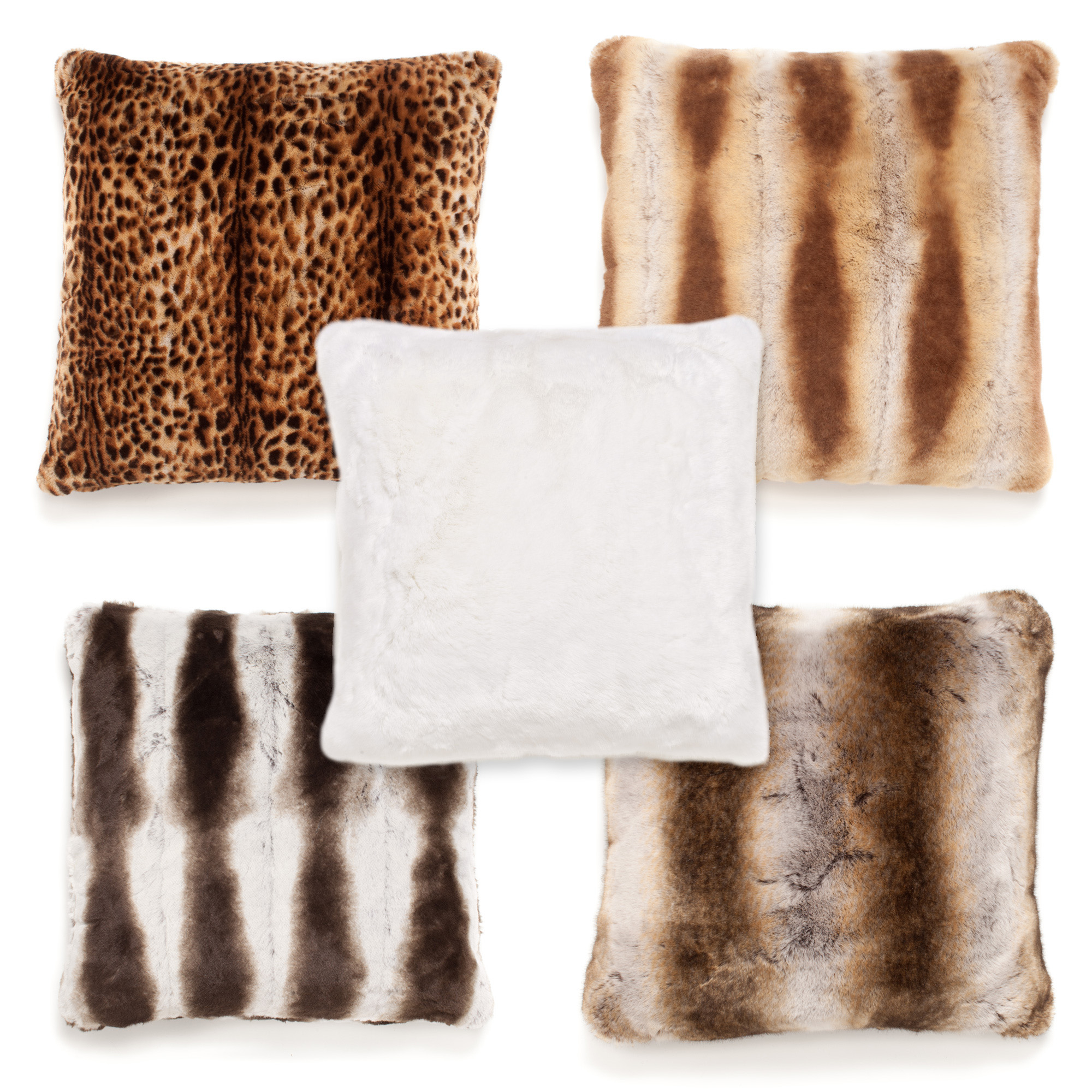 faux fur pillows