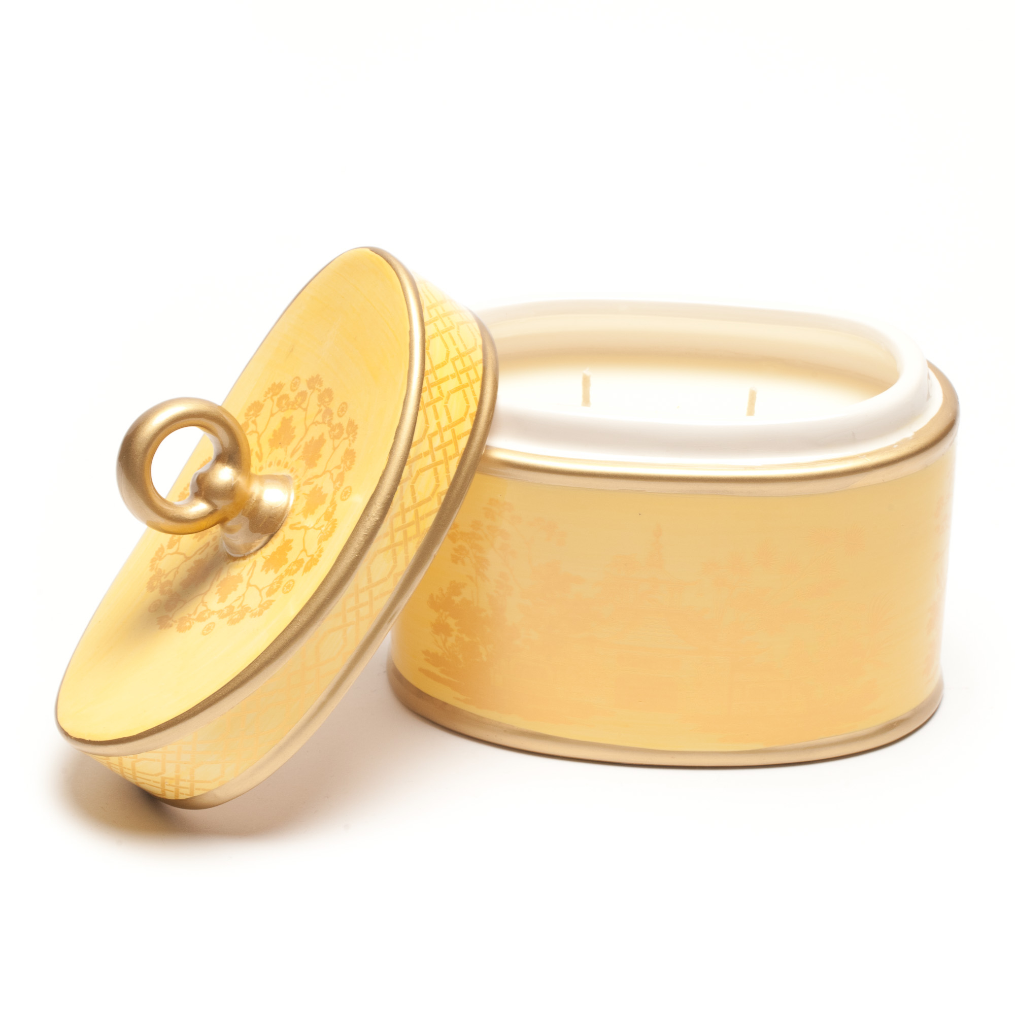 Seda France Ceramic Box Candles Gump's