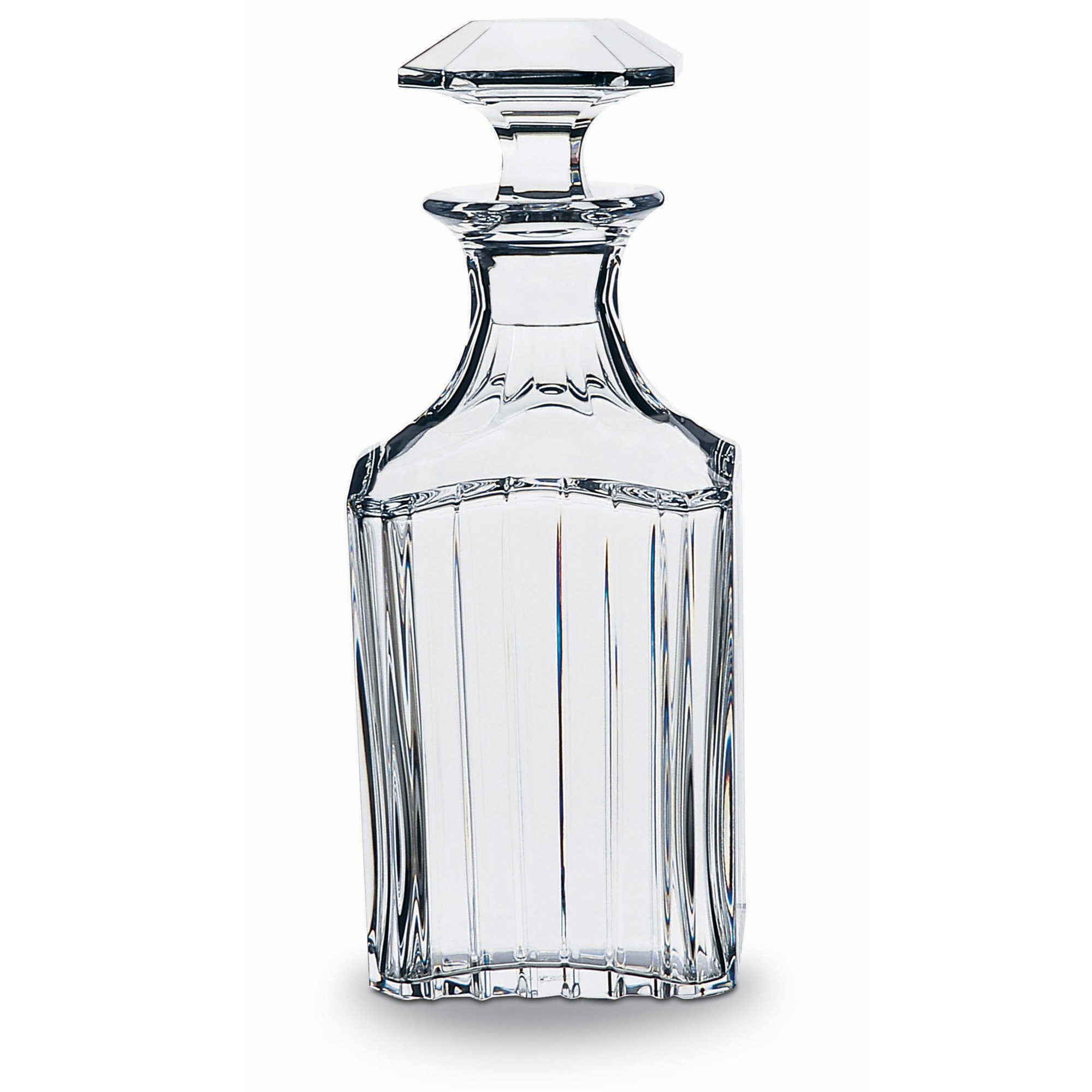 square whiskey decanter