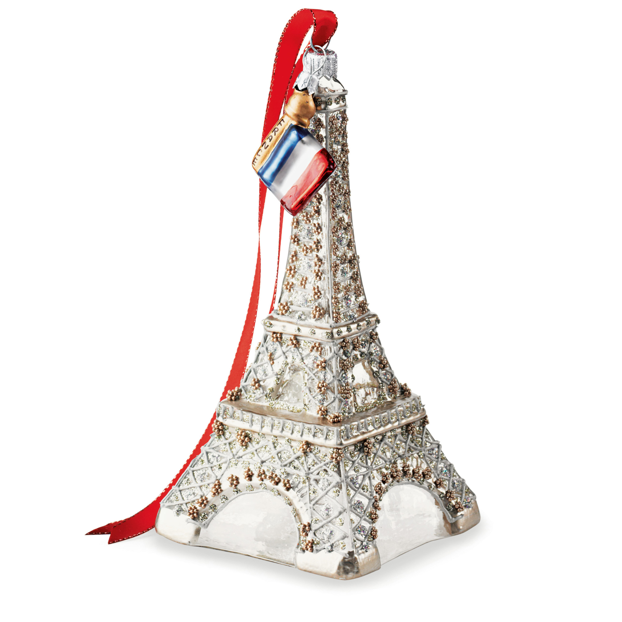 Eiffel Tower Christmas Ornament Gump's