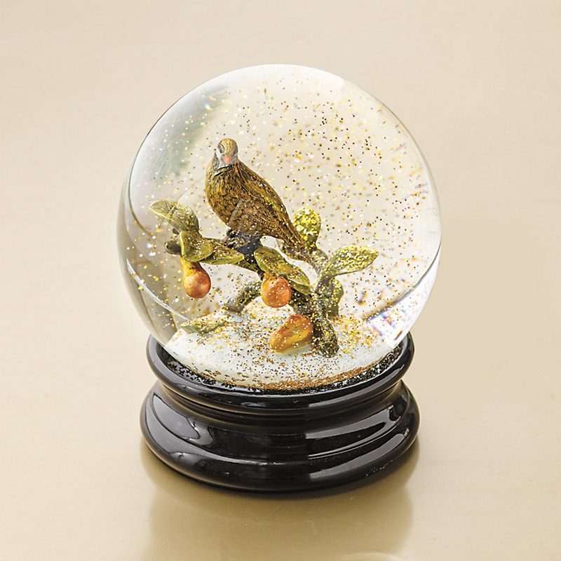 Partridge Snowglobe