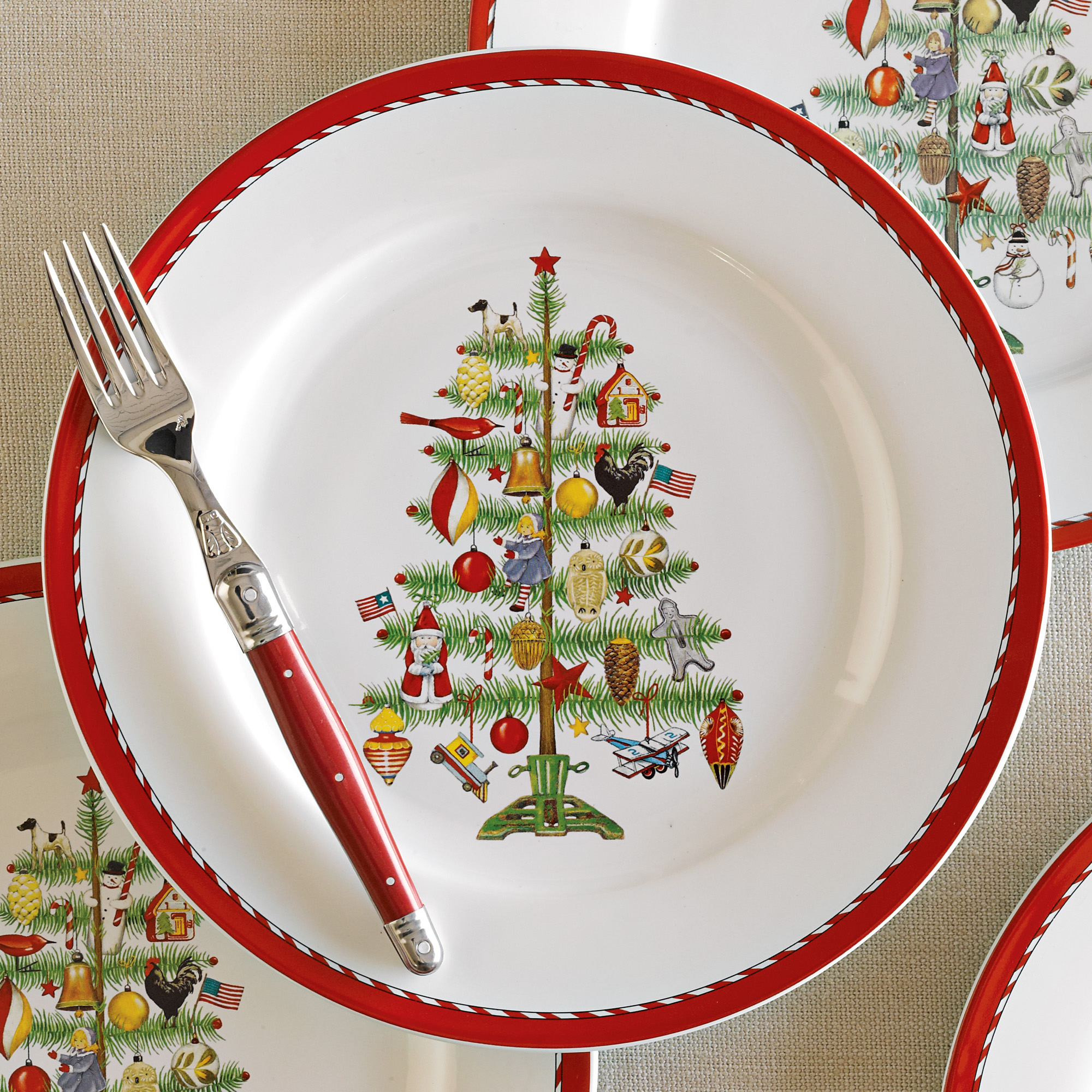 Holiday Dinner Plates, Set Of 4  Gump's