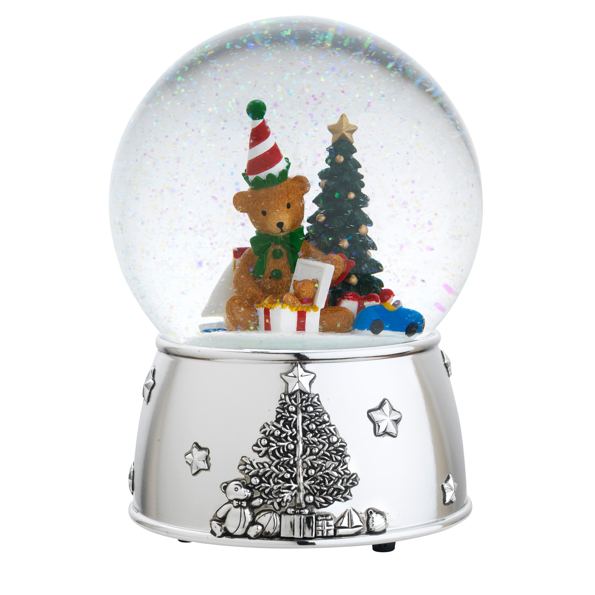 Teddy Bear Musical Snowglobe 