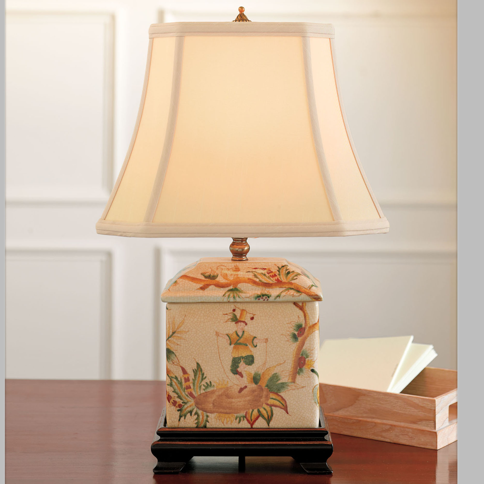 Tea Caddy Lamp Gump's