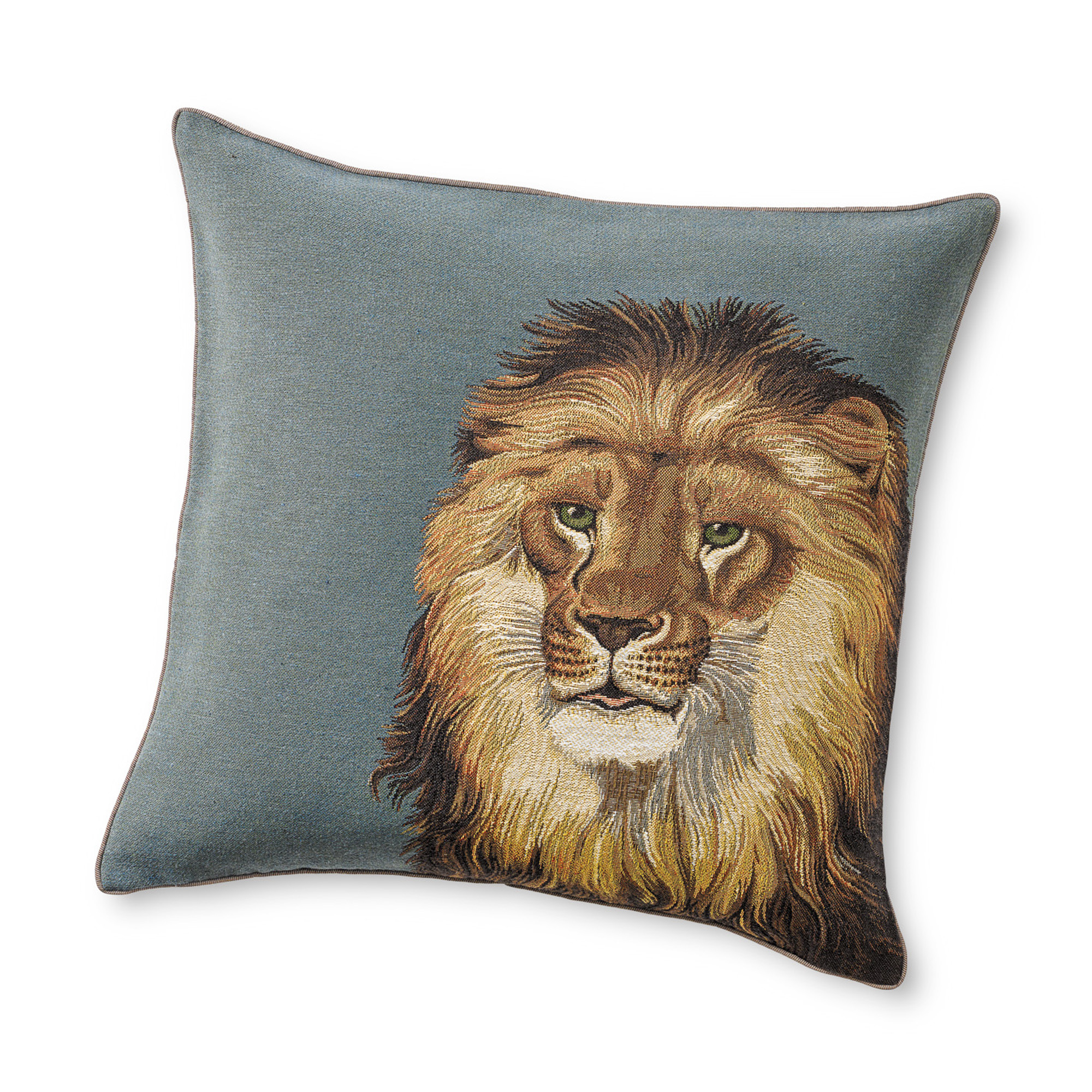 stuffed lion pillow