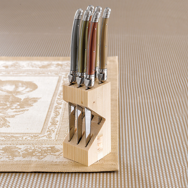 Laguiole Multicolor Steak Knives