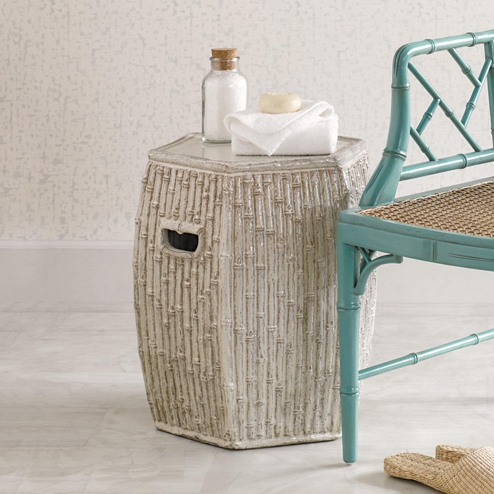 Bamboo Garden Stool Gump's