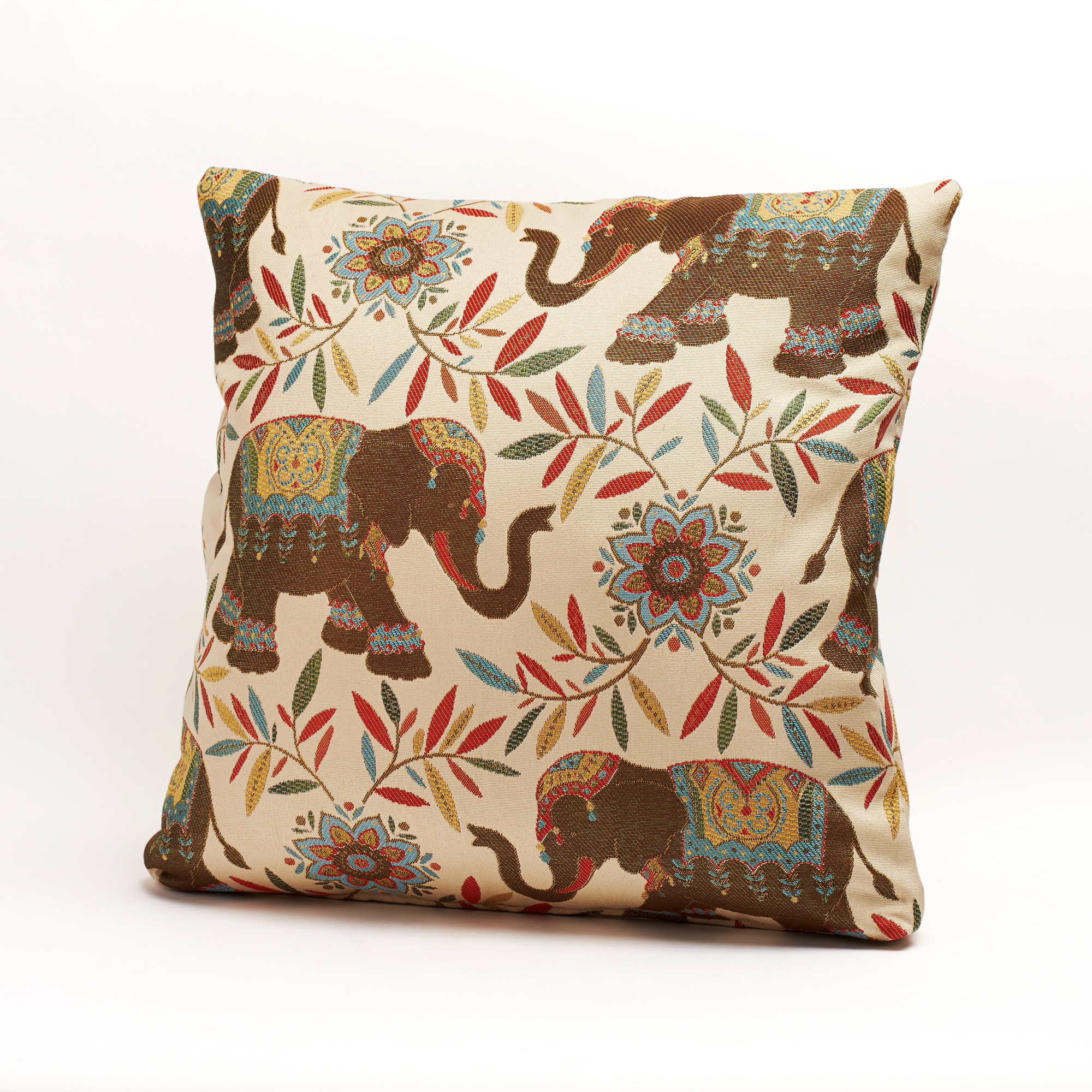 gold elephant pillow