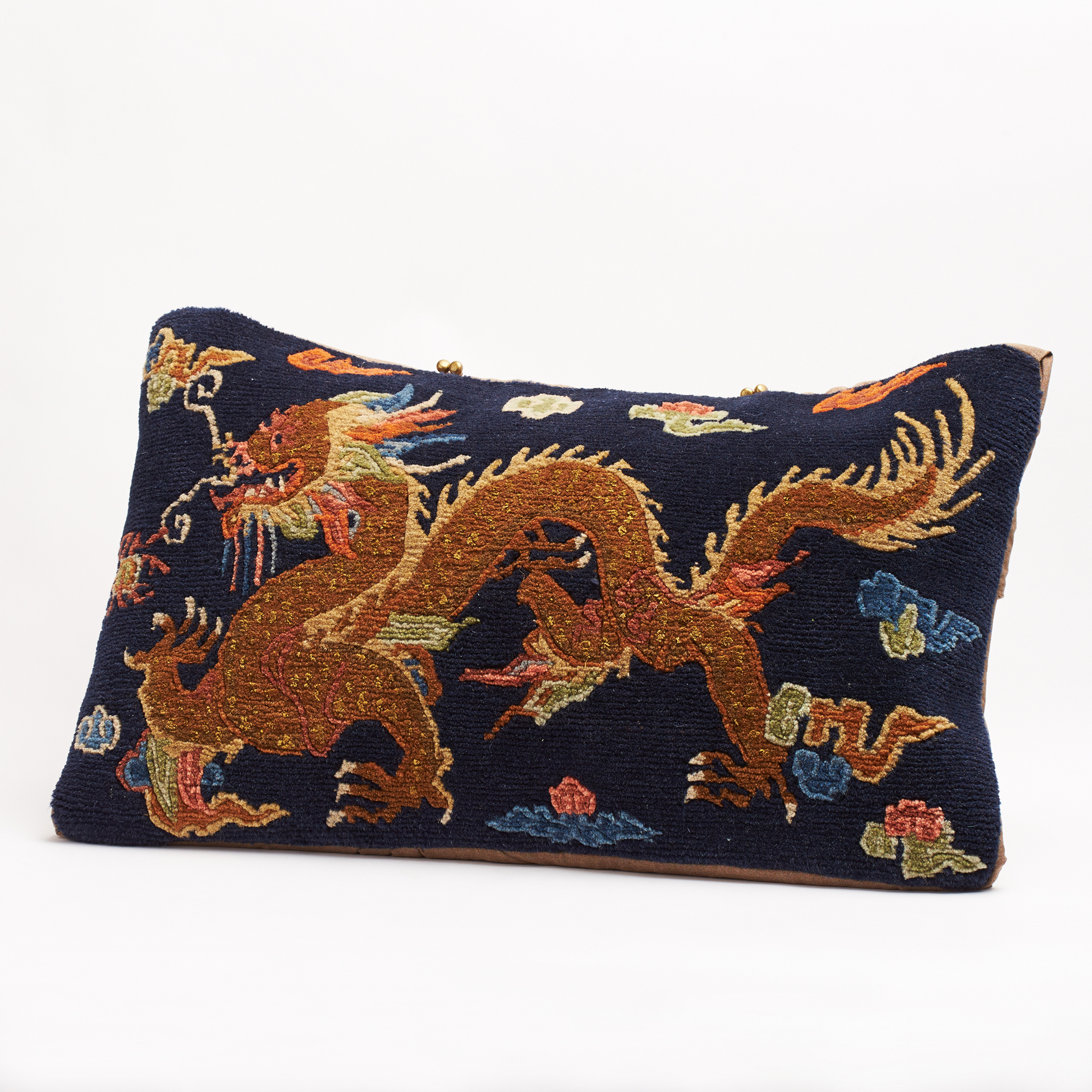 plush dragon pillow