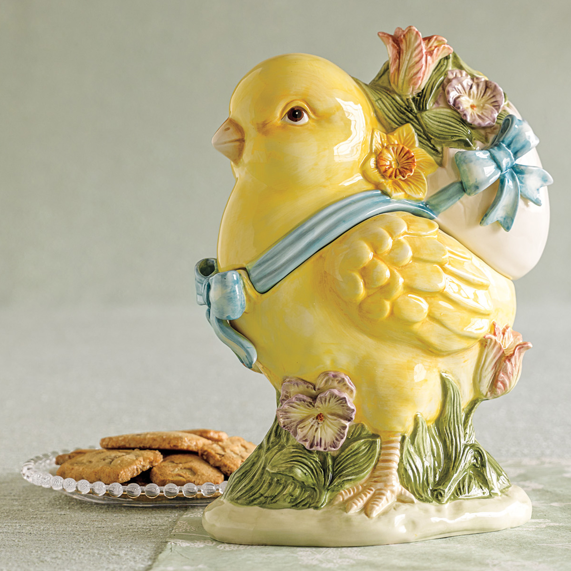 Easter Chick Cookie Jar Gump's