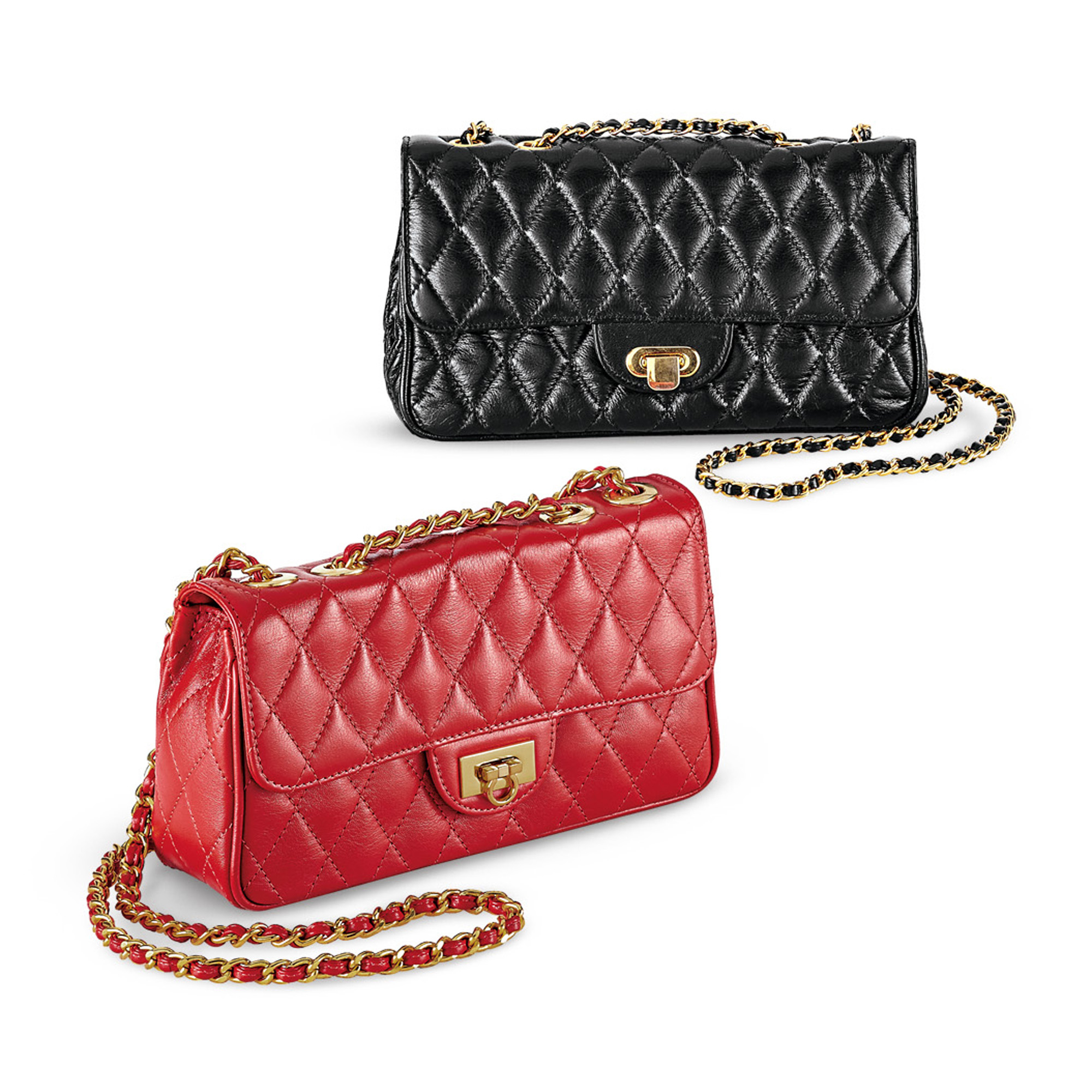 Quilted Leather Handbag | Gump&#39;s