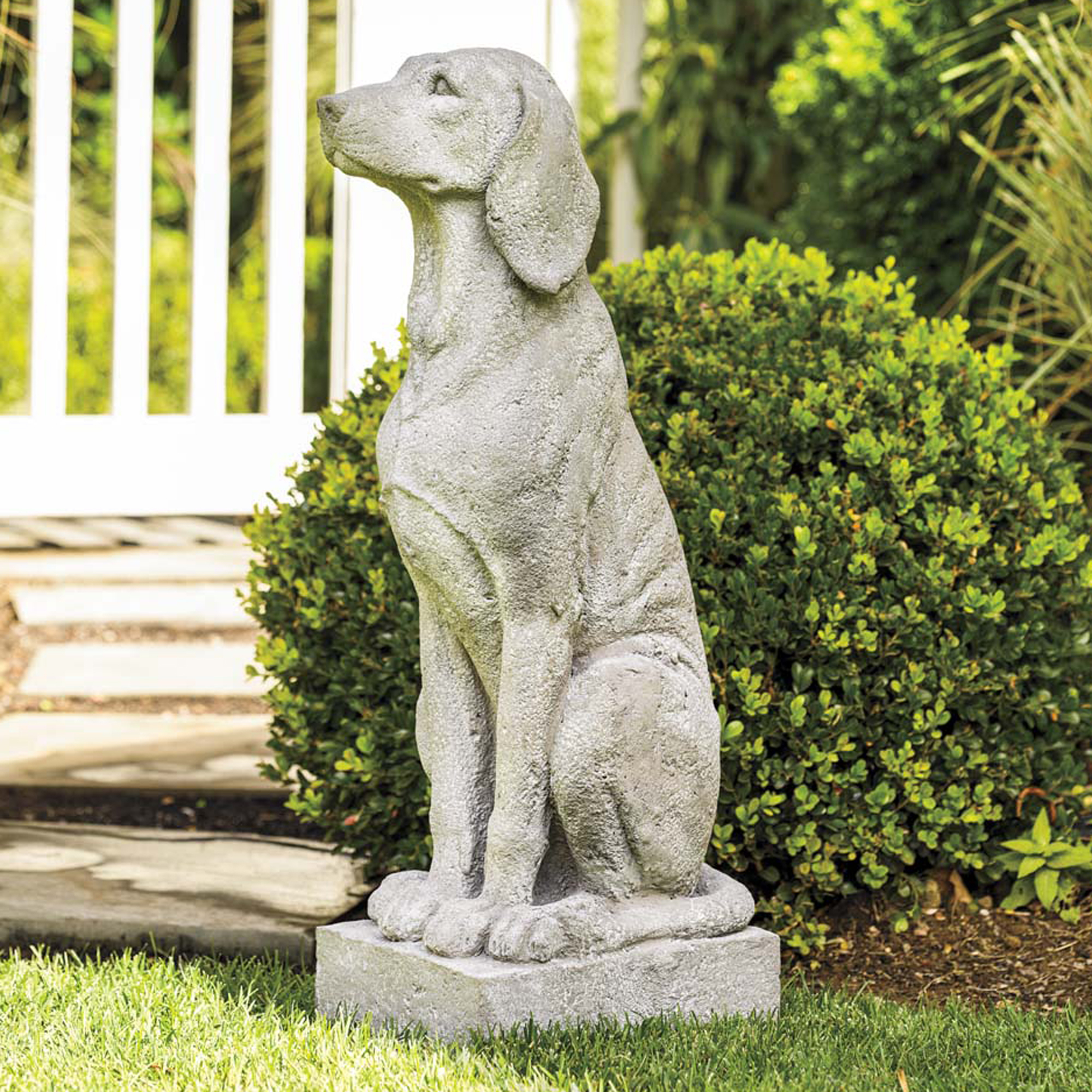 Garden Dog Statue | Gumps