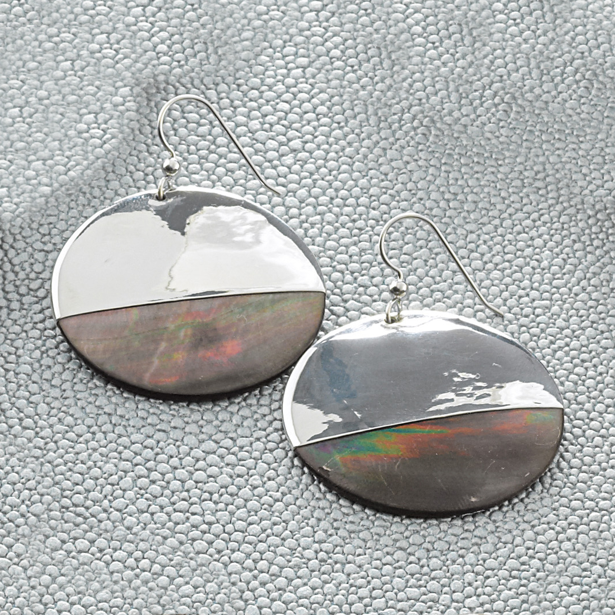 SilverDipped Shell Earrings Gump's