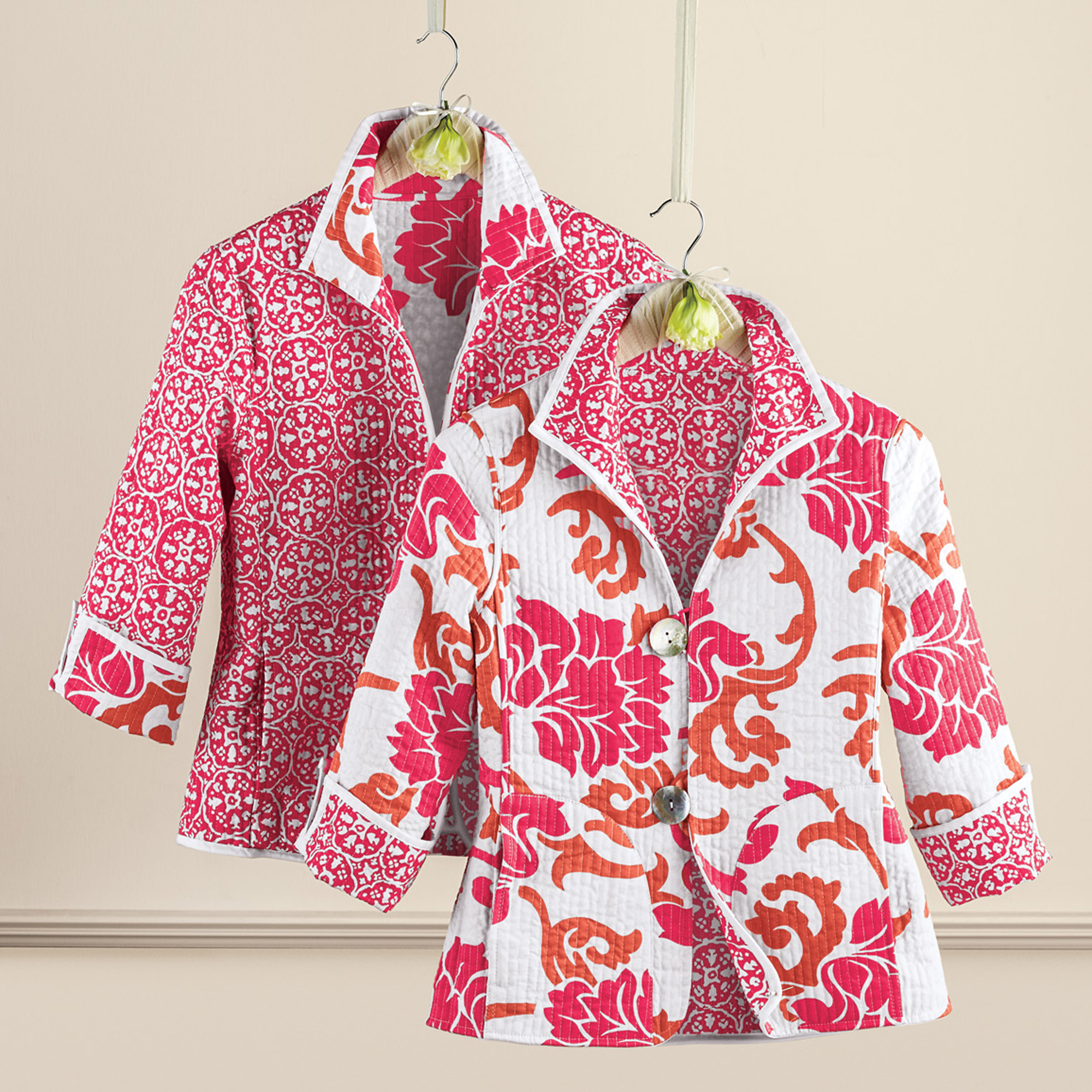 Reversible Lily Quilted Jacket | Gump's