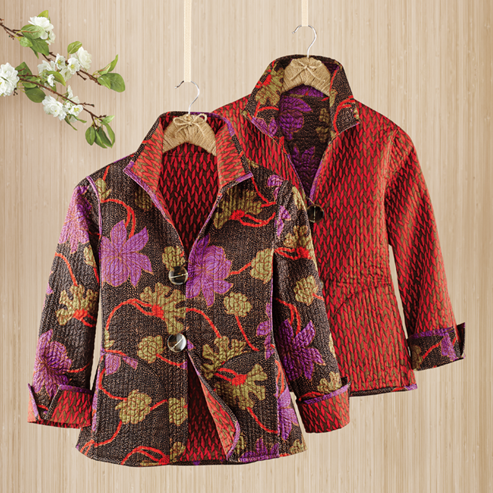 Reversible Montalvo Quilted Jacket Gump's