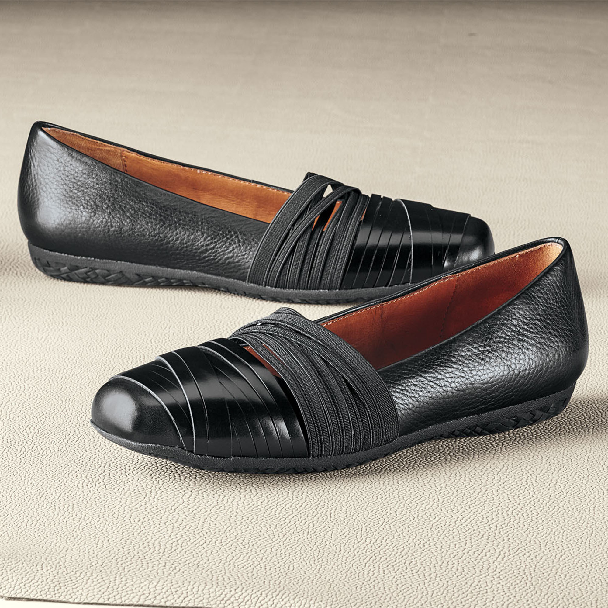 gentle souls leopard flats