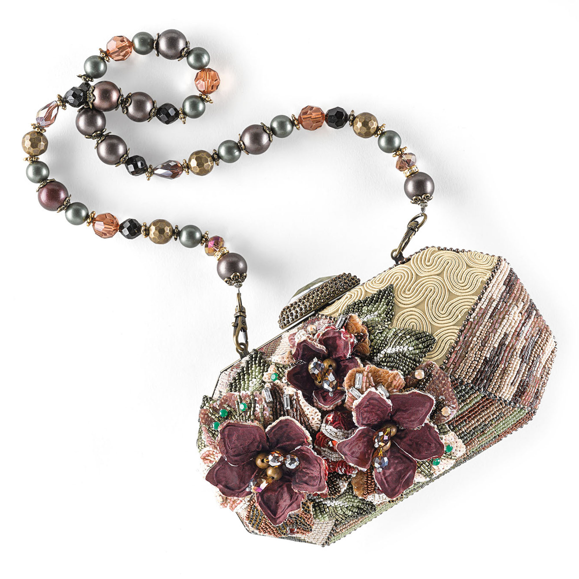 Mary Frances Floral Handbag Gump's