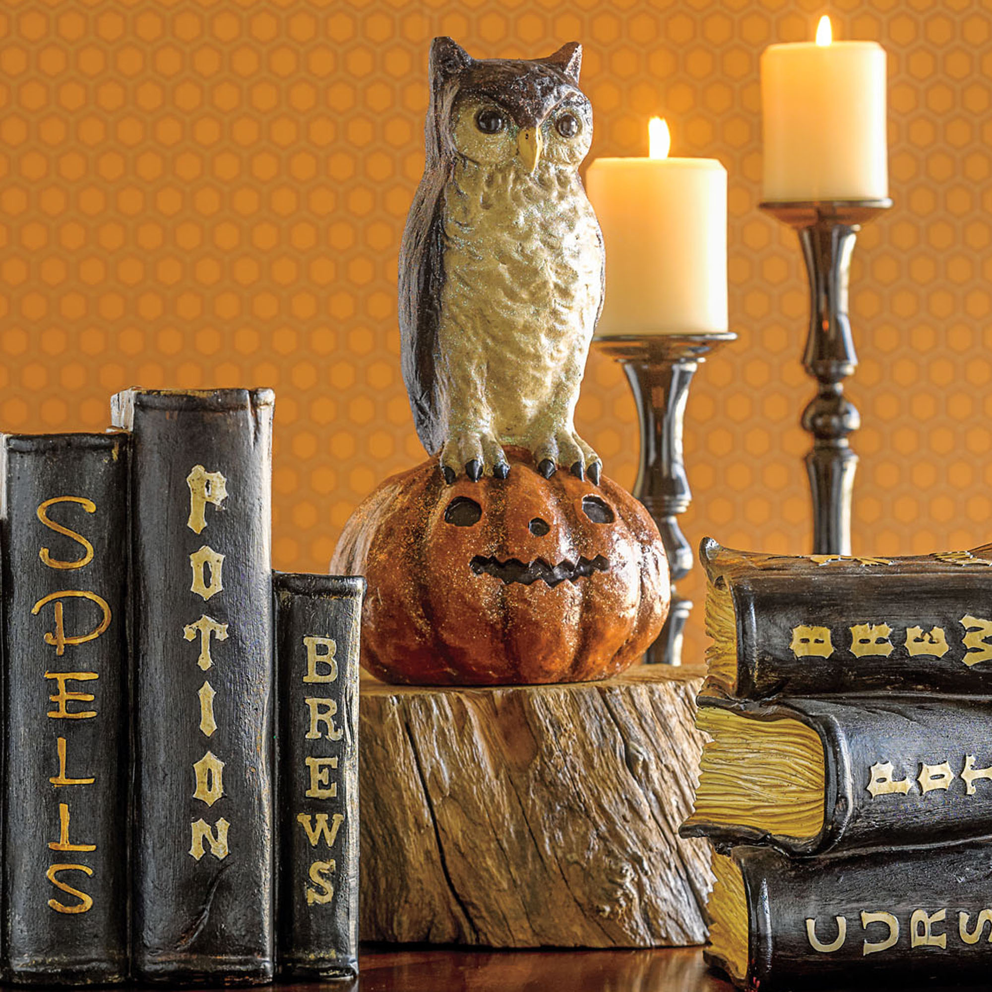 Owl On Jack O Lantern Gump #39 s