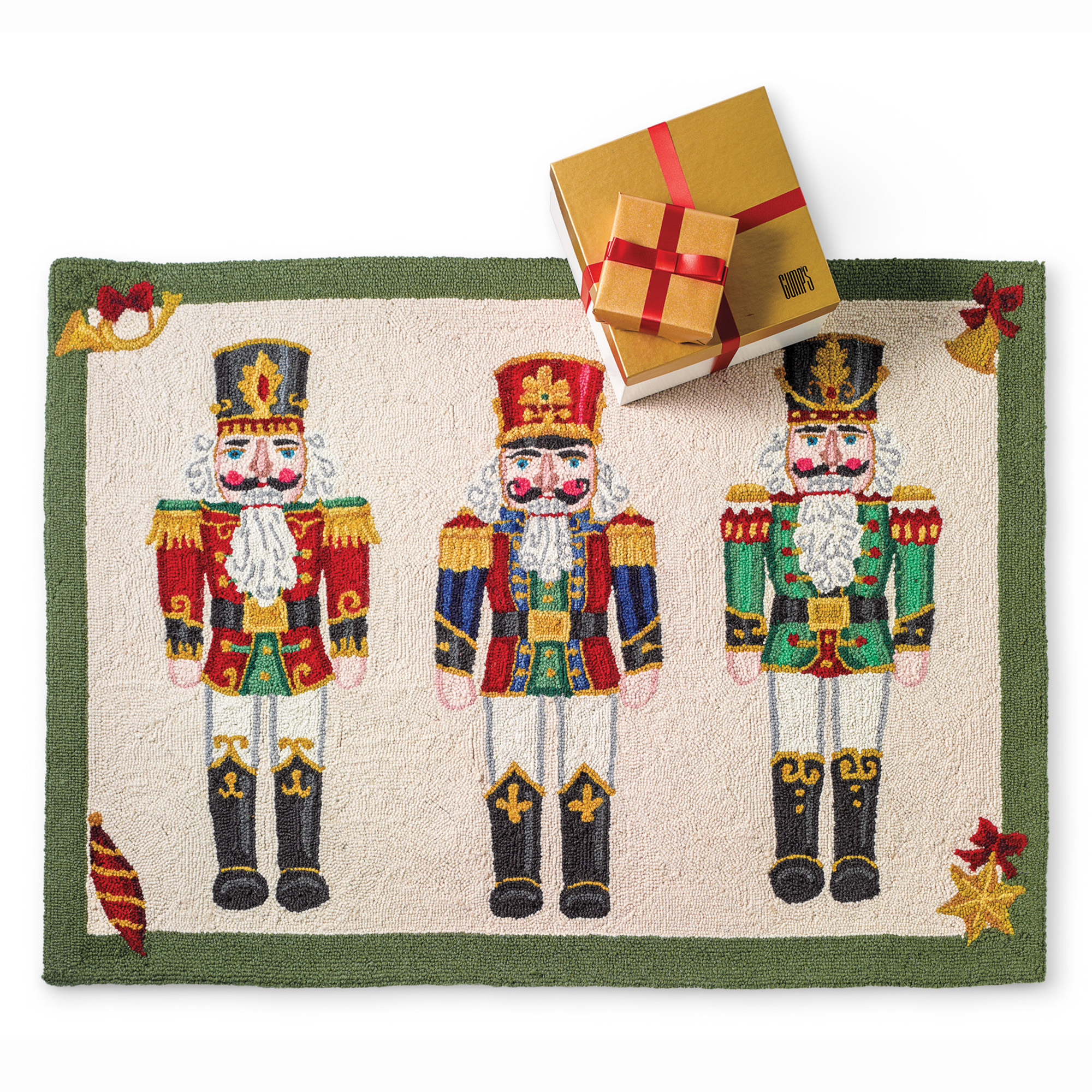 Nutcracker Hooked Rug Gump's