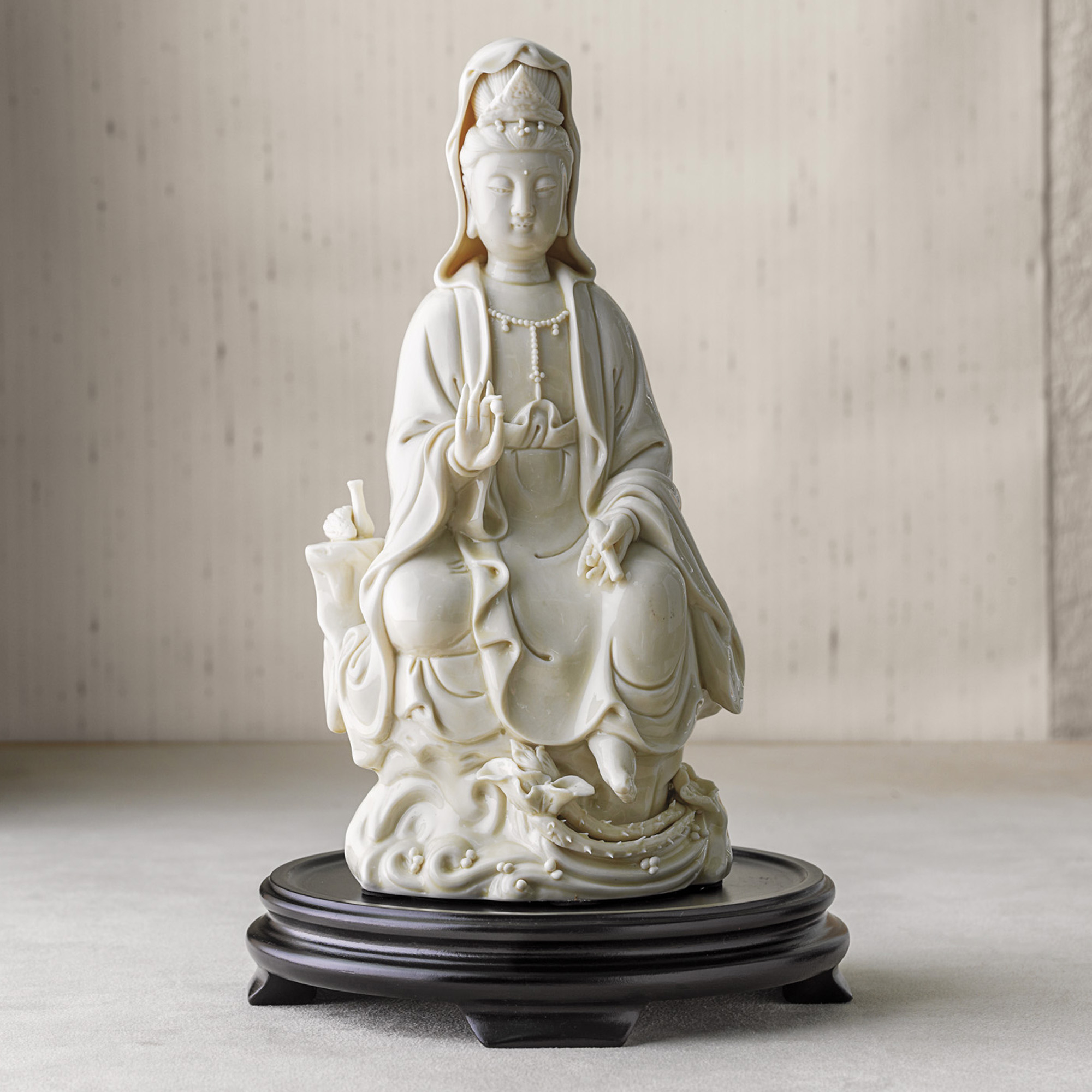 Porcelain Kwan Yin Gump's