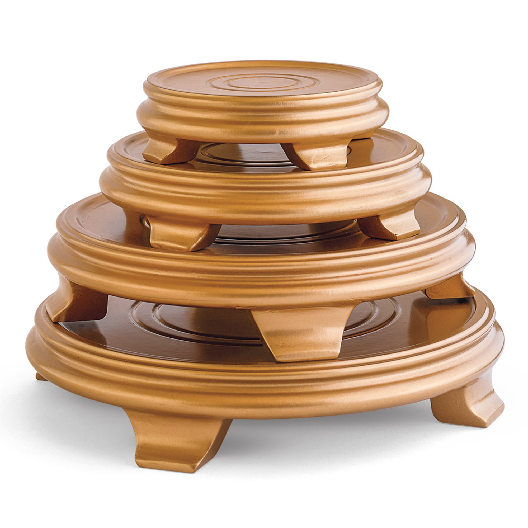 Round Display Stands, Gold Gump's