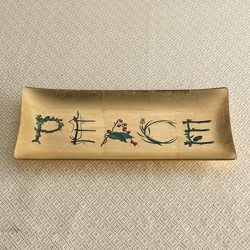 Glass Peace Tray