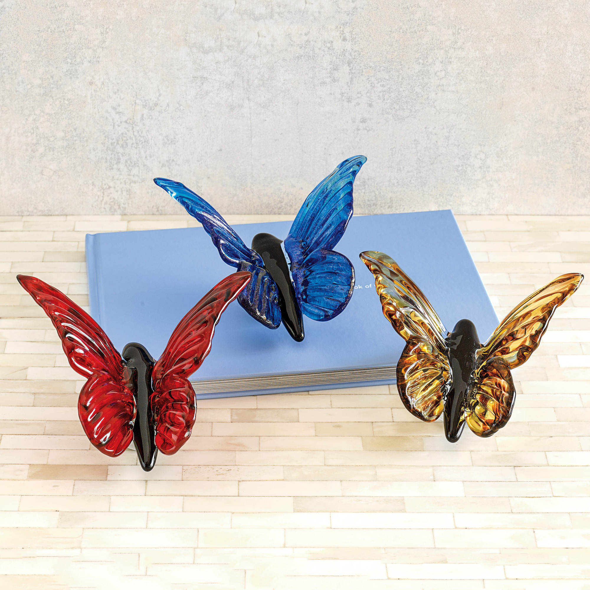 Glass Butterflies Gump's