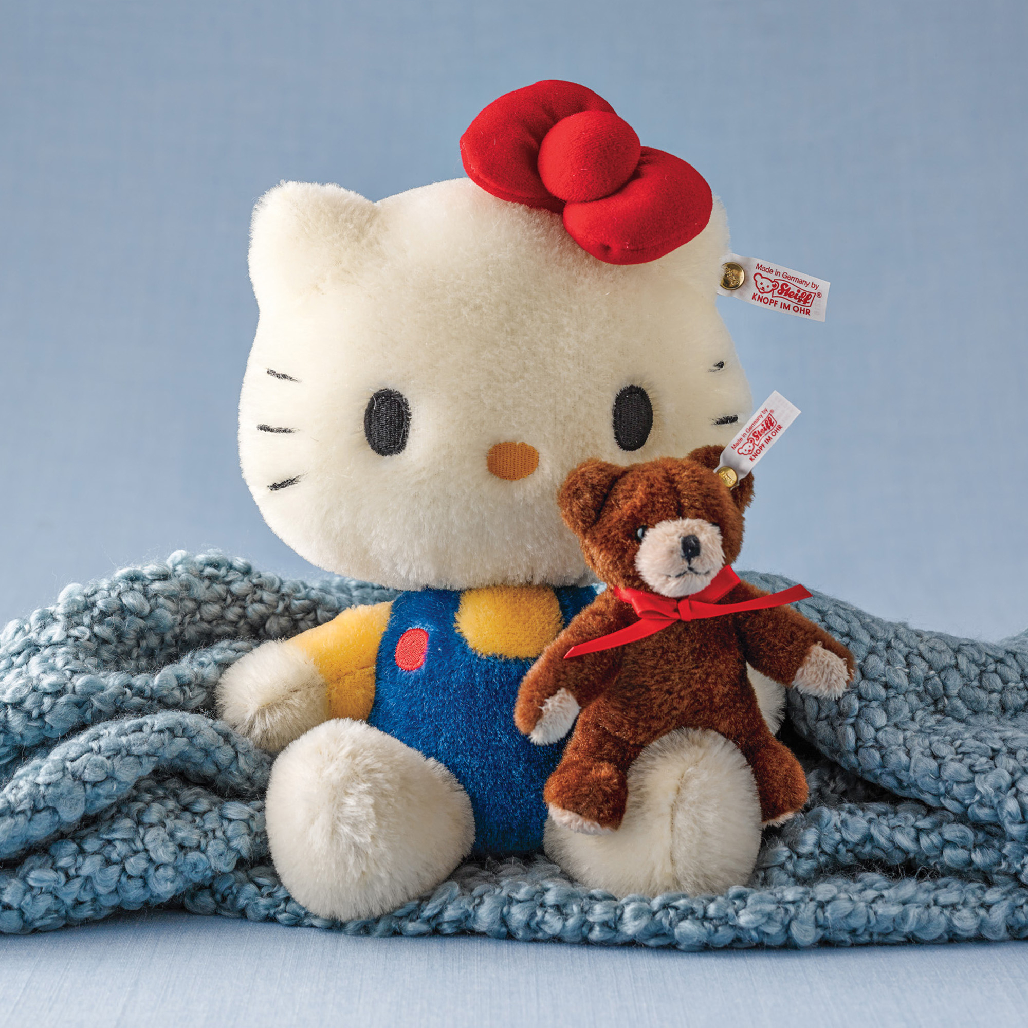 Steiff Hello Kitty With Bear Gump's